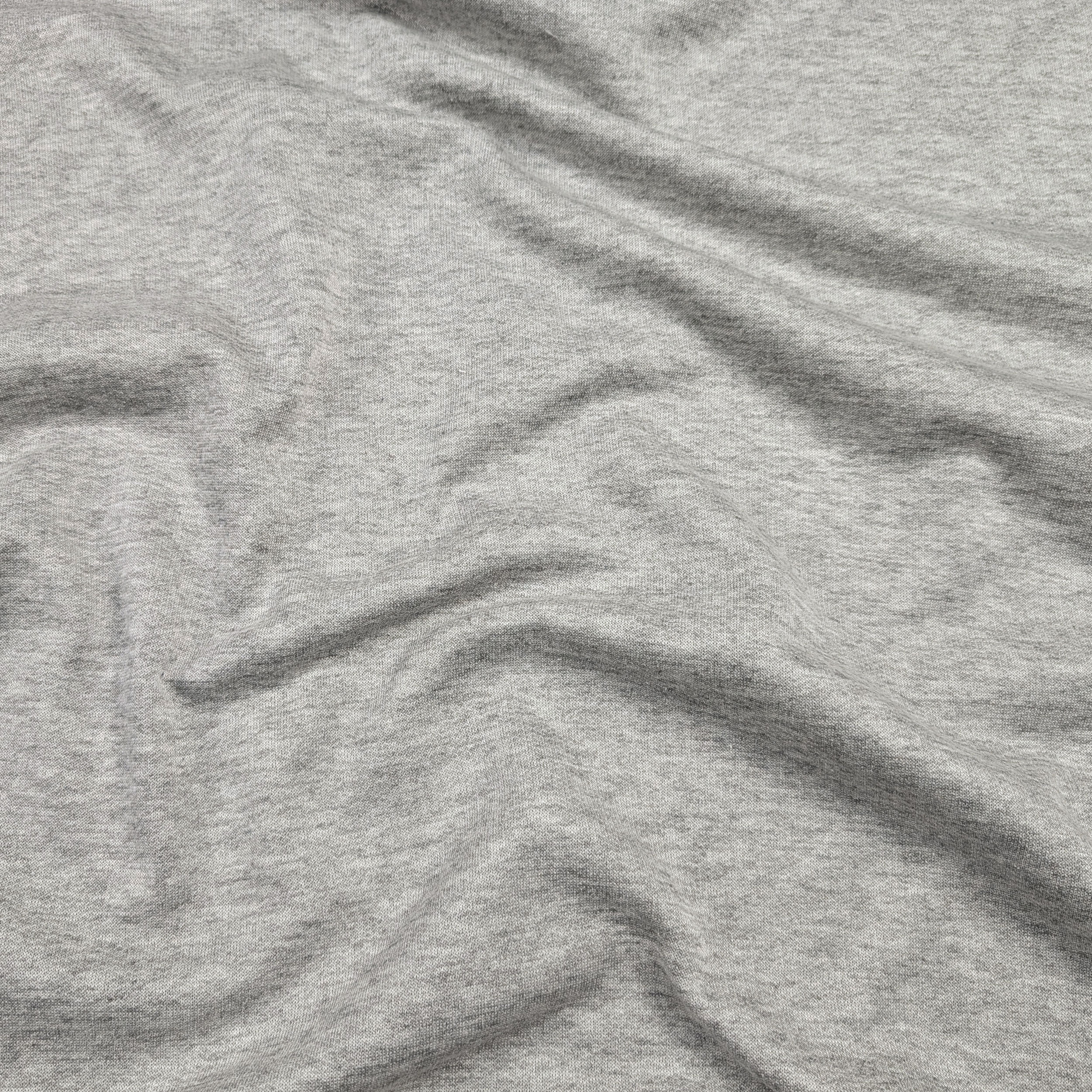 Felpa Cotone Invernale Grigio Chiaro Melange Image