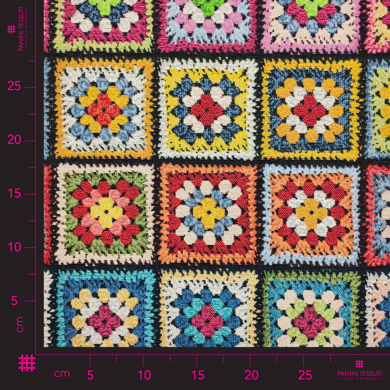 gobelin fiori crochet