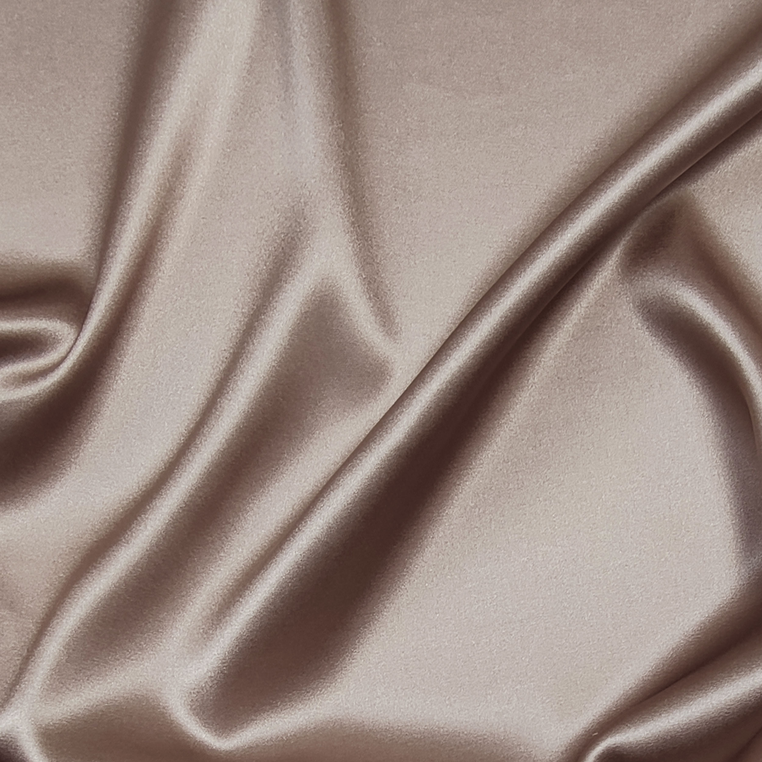 Tessuto Raso di Seta Elasticizzato Rosa Antico Scuro