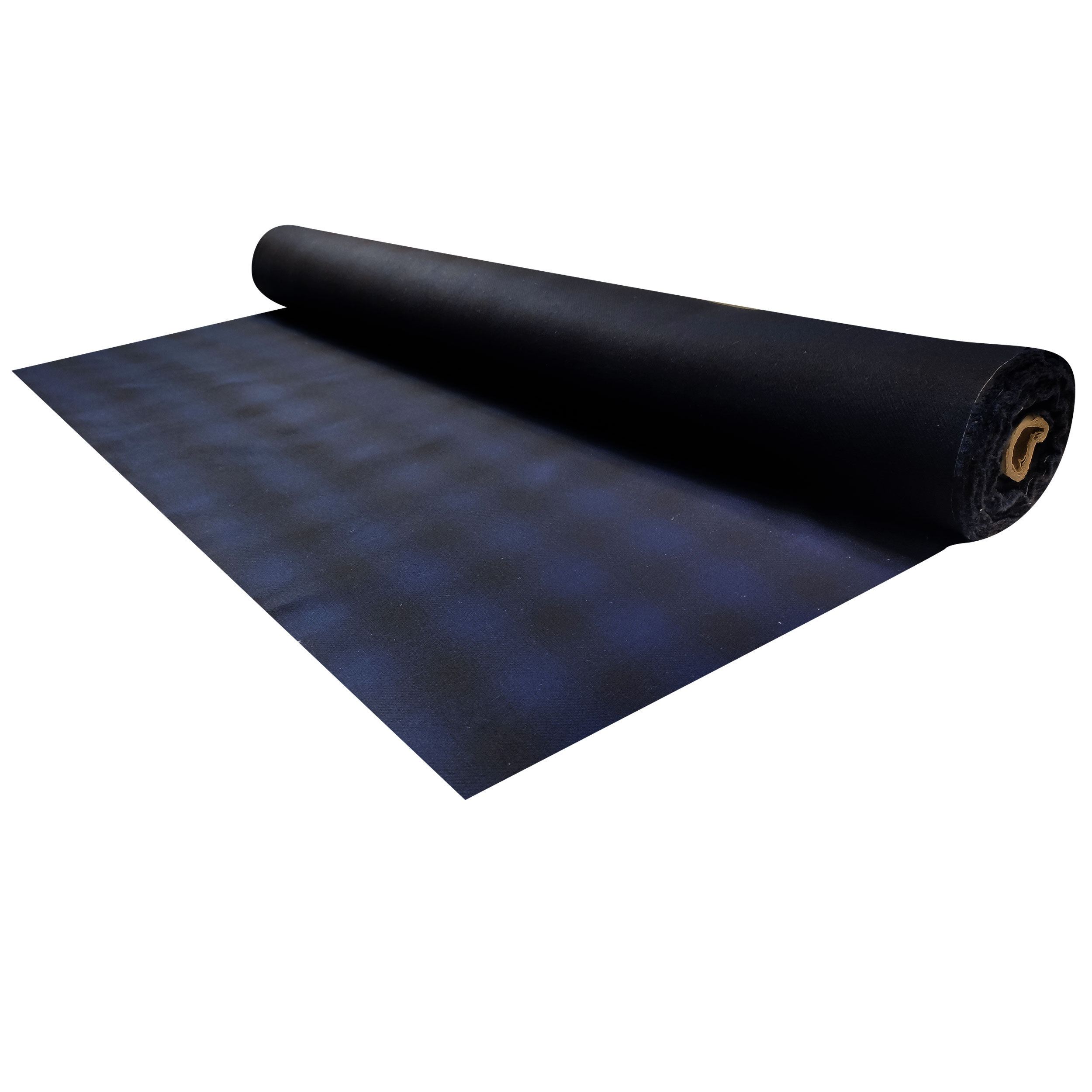 Tartan Blu Quadrettoni Toni Neri Sfumati