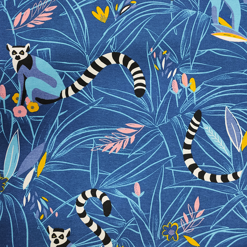 Tessuti arredo lemuri