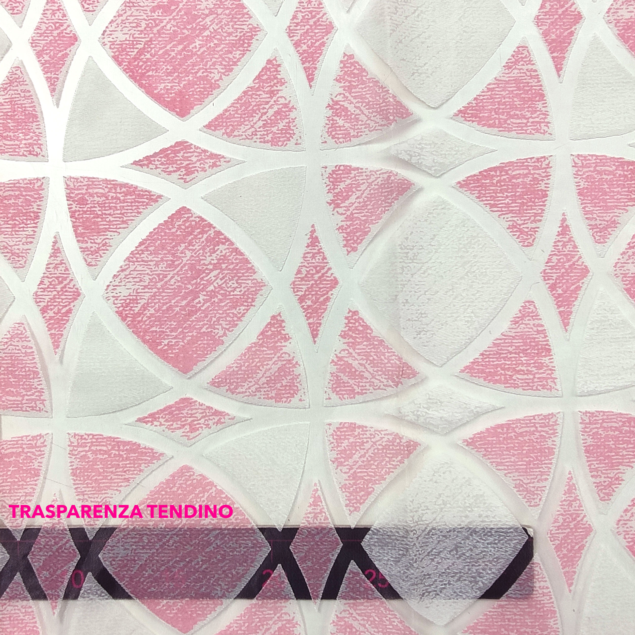 Tenda Confezionata Devorè Geometrico Rosa