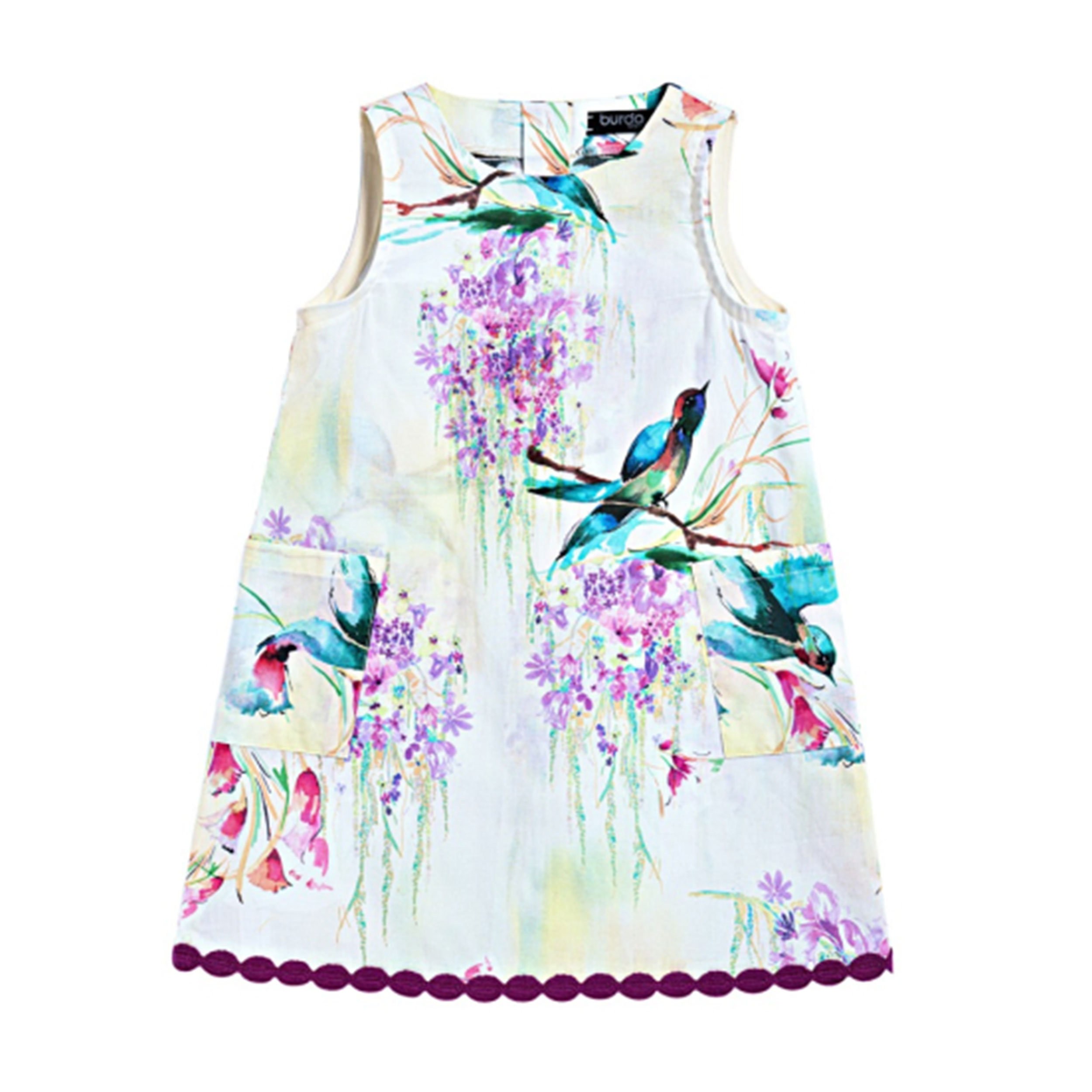 Cartamodello Burda Kids Easy Abito Estivo Image
