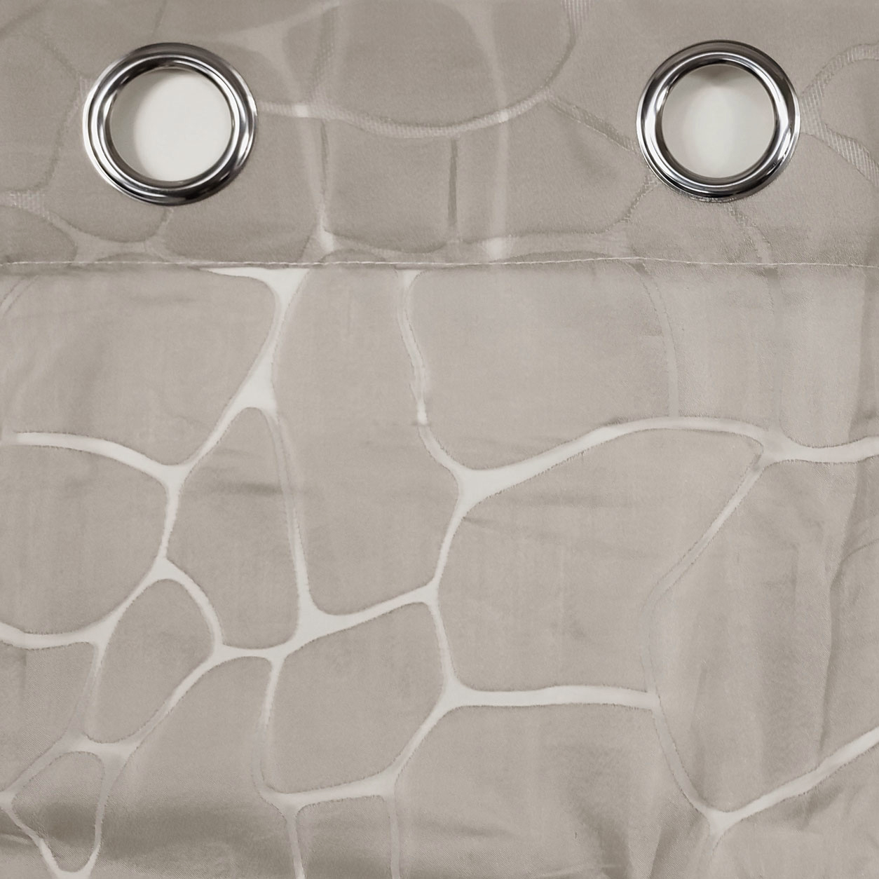 Tenda Confezionata Effetto Lurex Naturale | Panini Tessuti