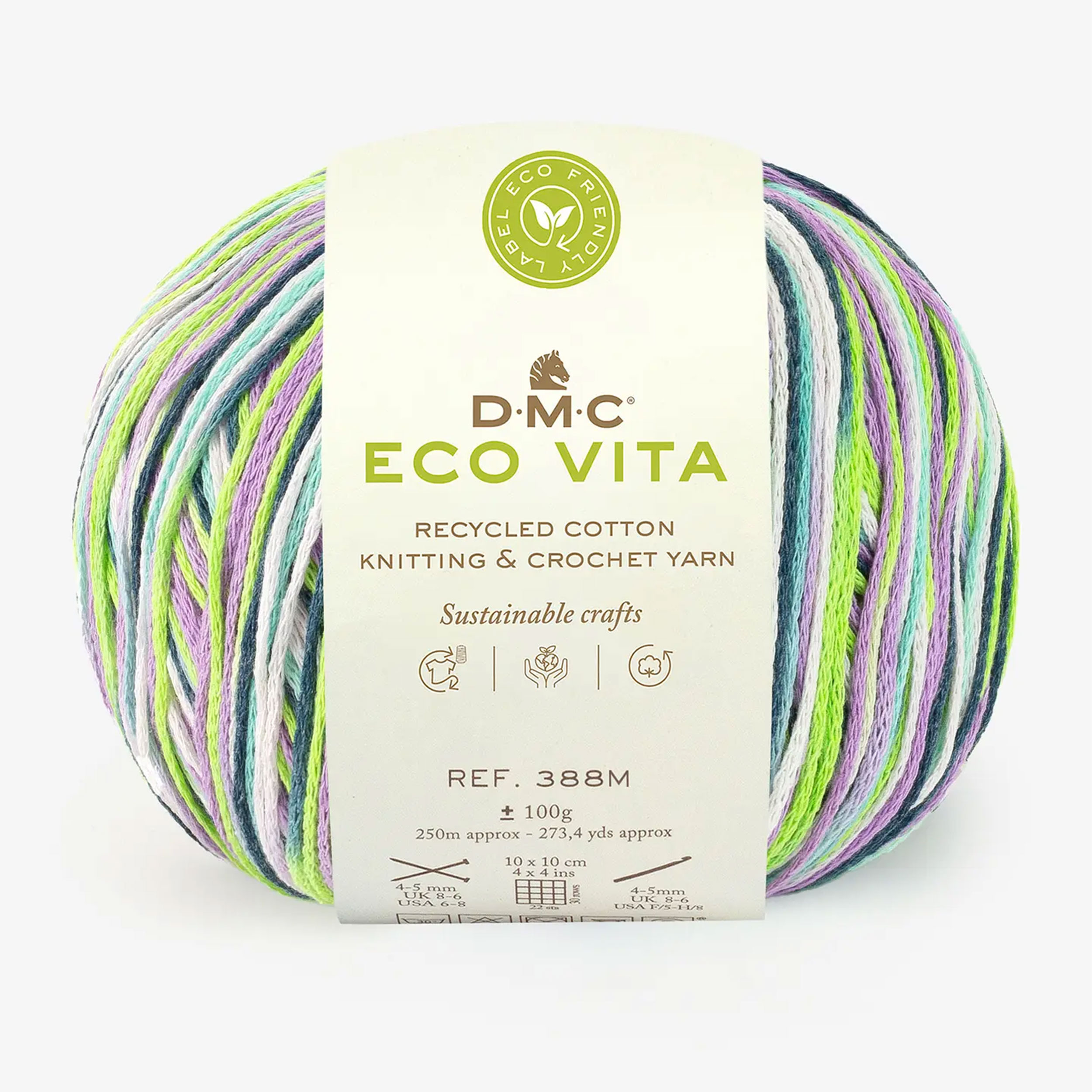 Filato DMC Eco Vita Knitting and Crochet Multicolor Image