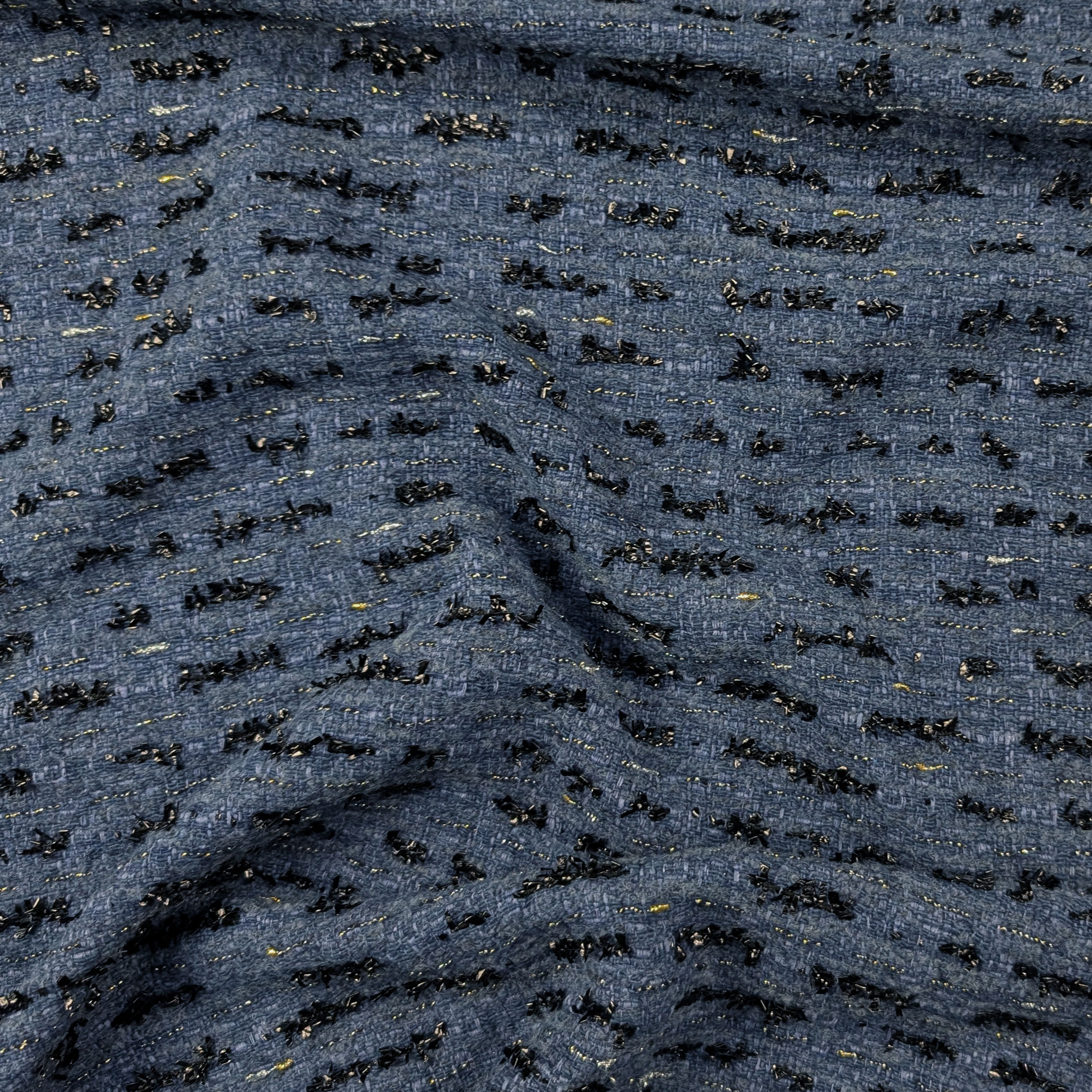 Tweed Jacquard Avio con Inserti Lurex Image