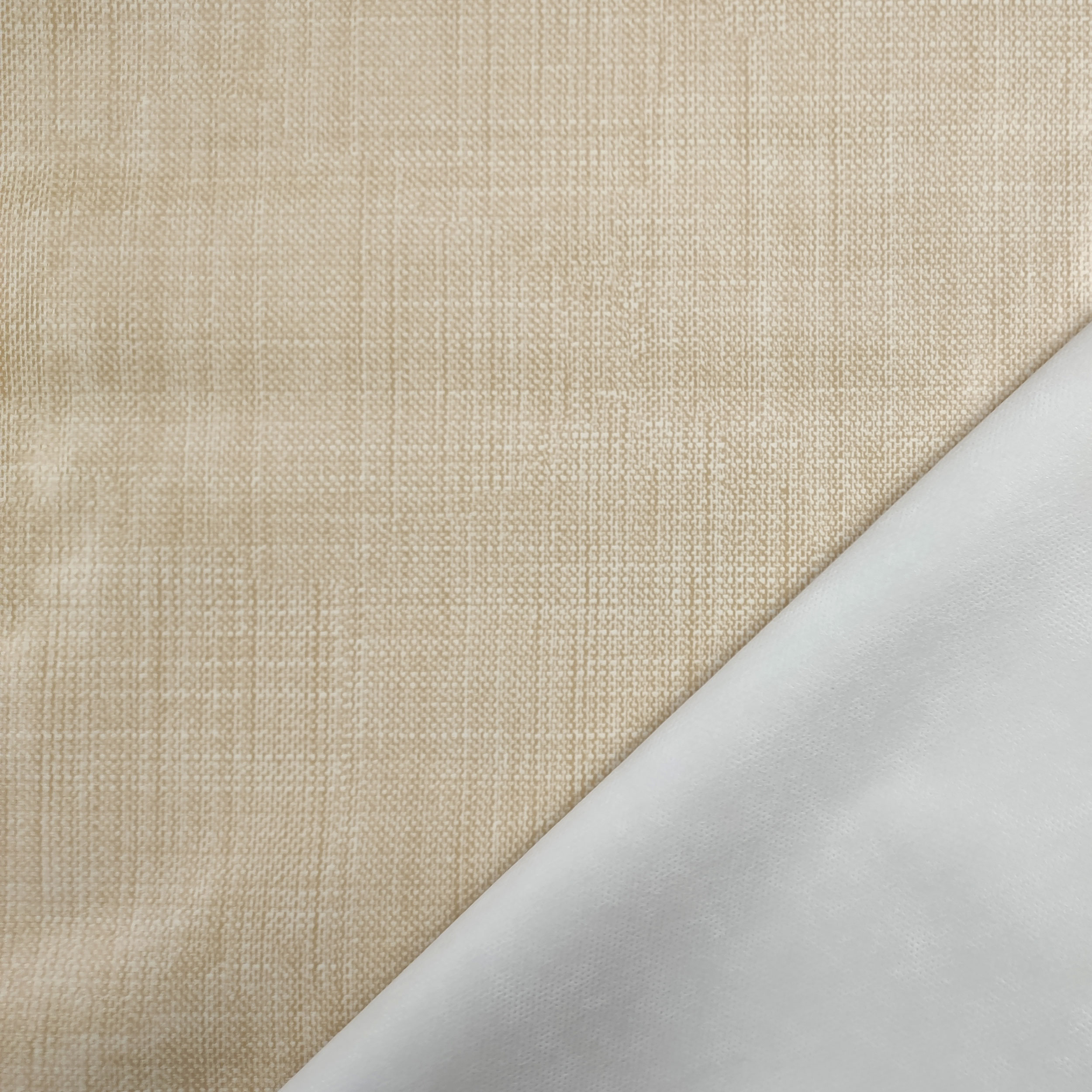 Tessuto per Tovaglia Plastificata Beige Melange
