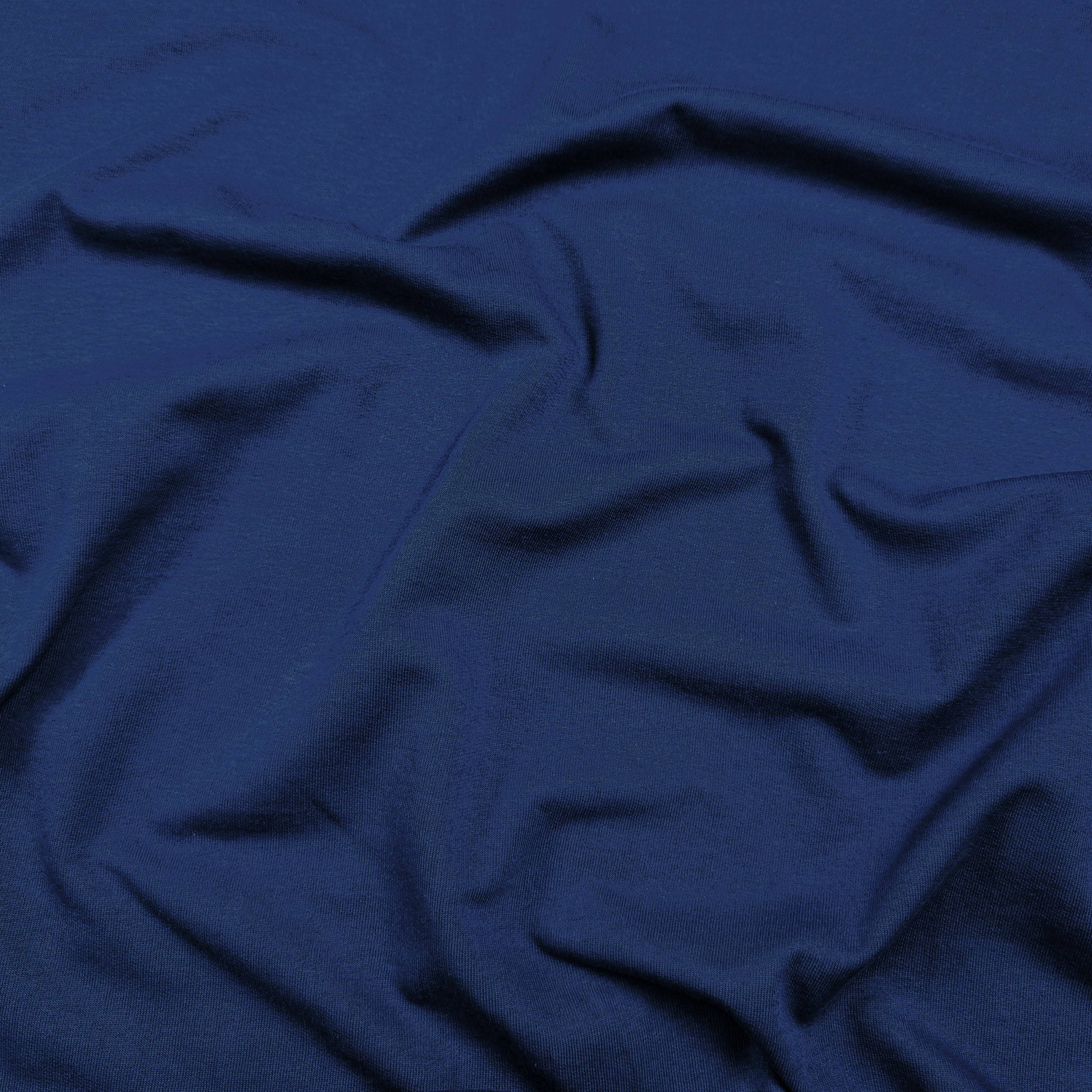 Felpa Cotone Invernale Blu Image