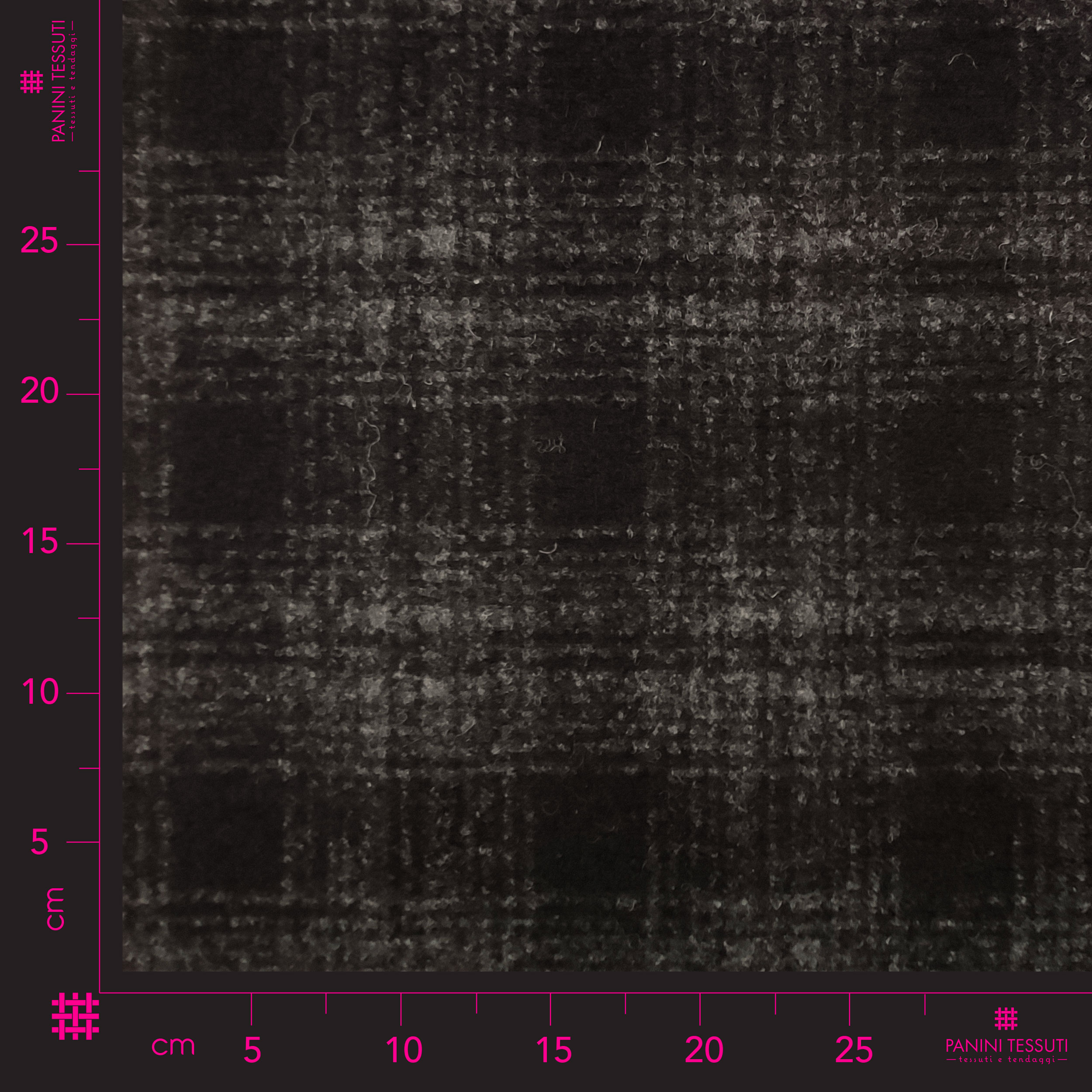 Neoprene Double Tartan e Tinta Unita Nero
