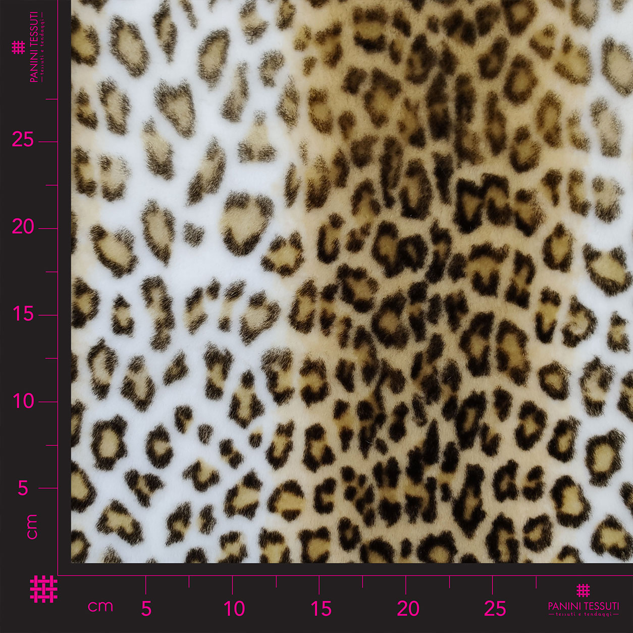 Pelliccia tessuto leopardo morbida