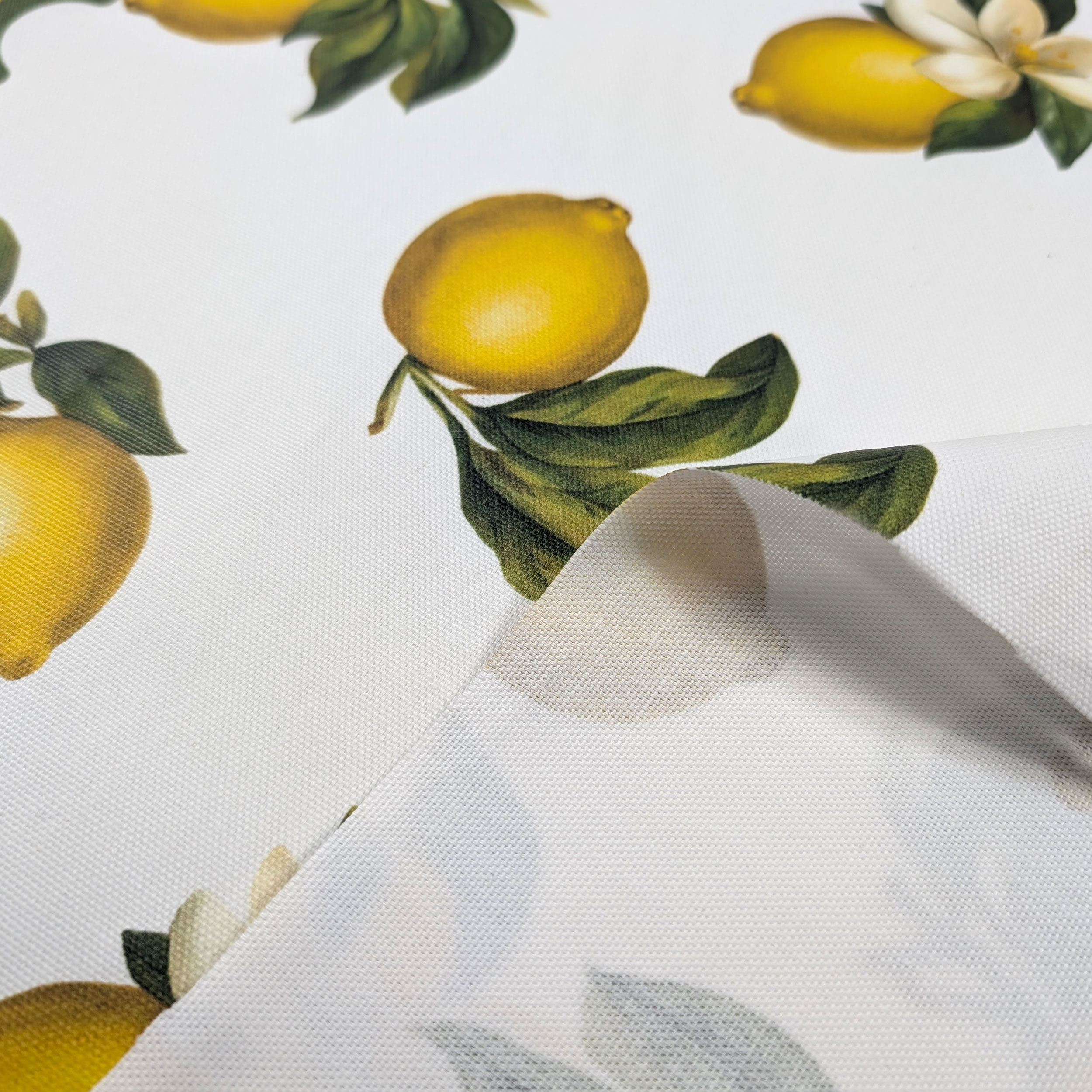 Tessuto per Tovaglia Resinata Limoni Estivi Image