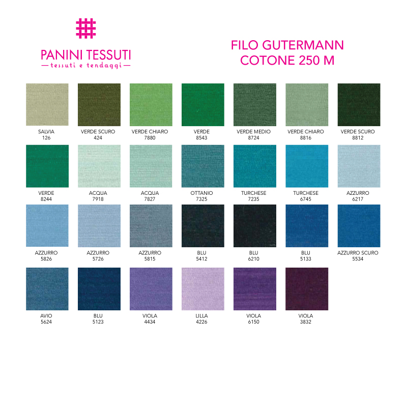 Filo Gutermann Cotone 250m p.2