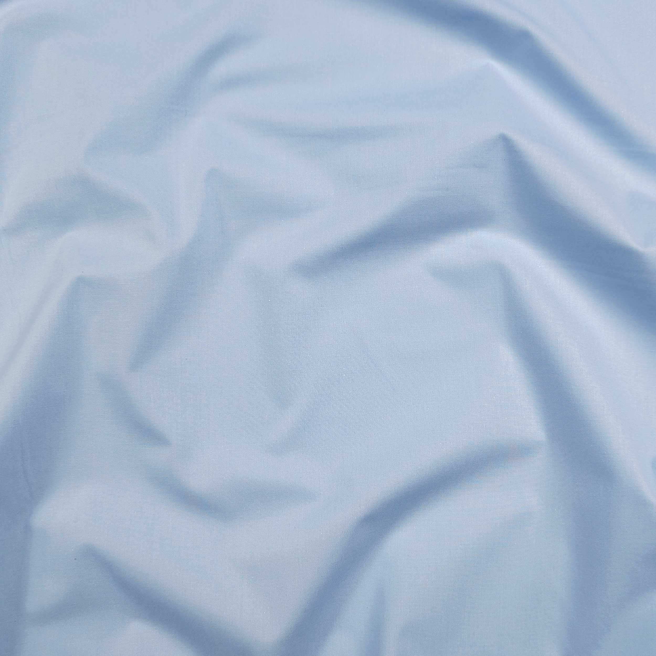 Lenzuolo Cotone Percalle Azzurro Image