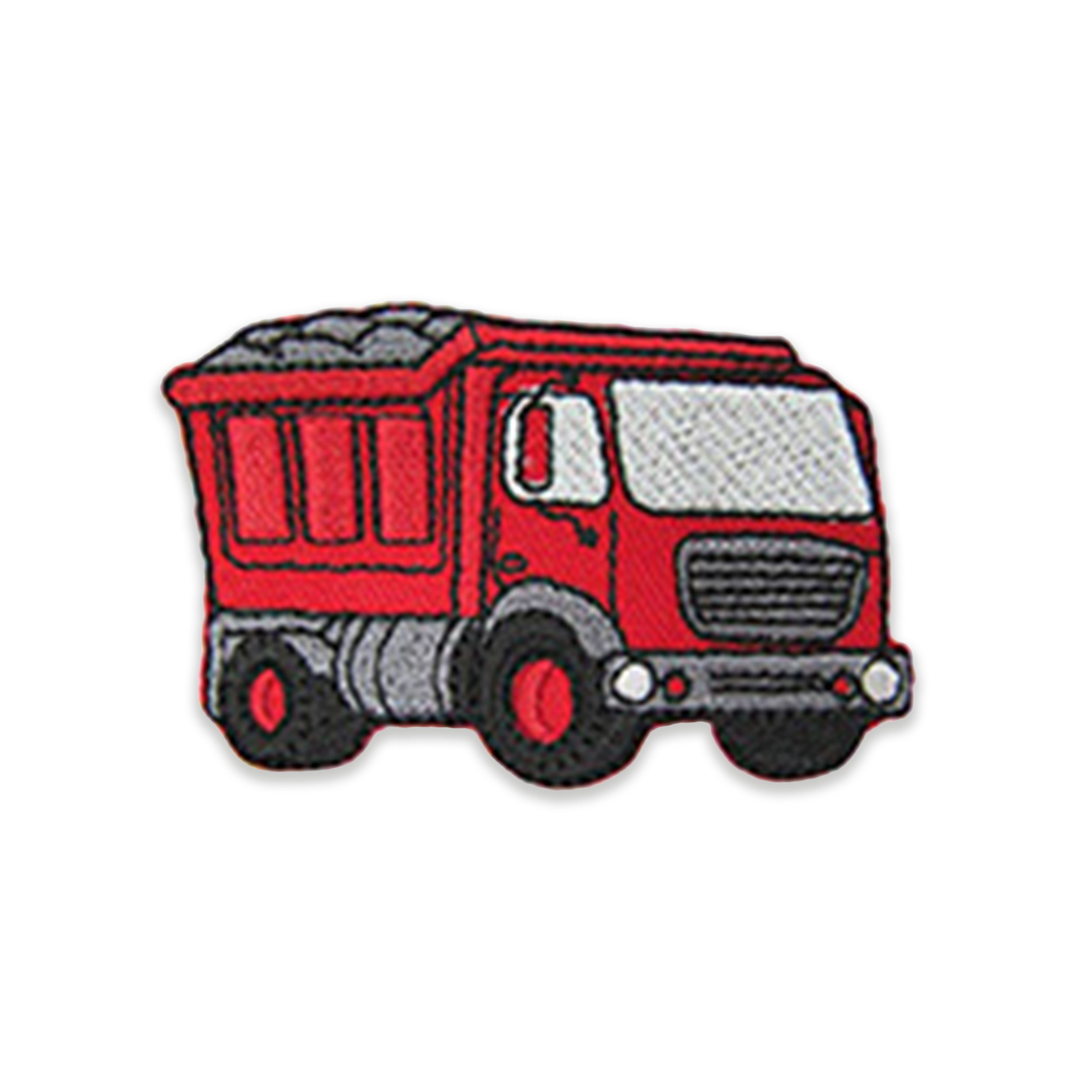 Applicazione Termoadesiva Camion Rosso Image