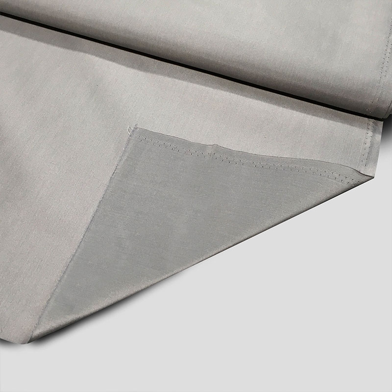 tela taffeta grigio chiaro