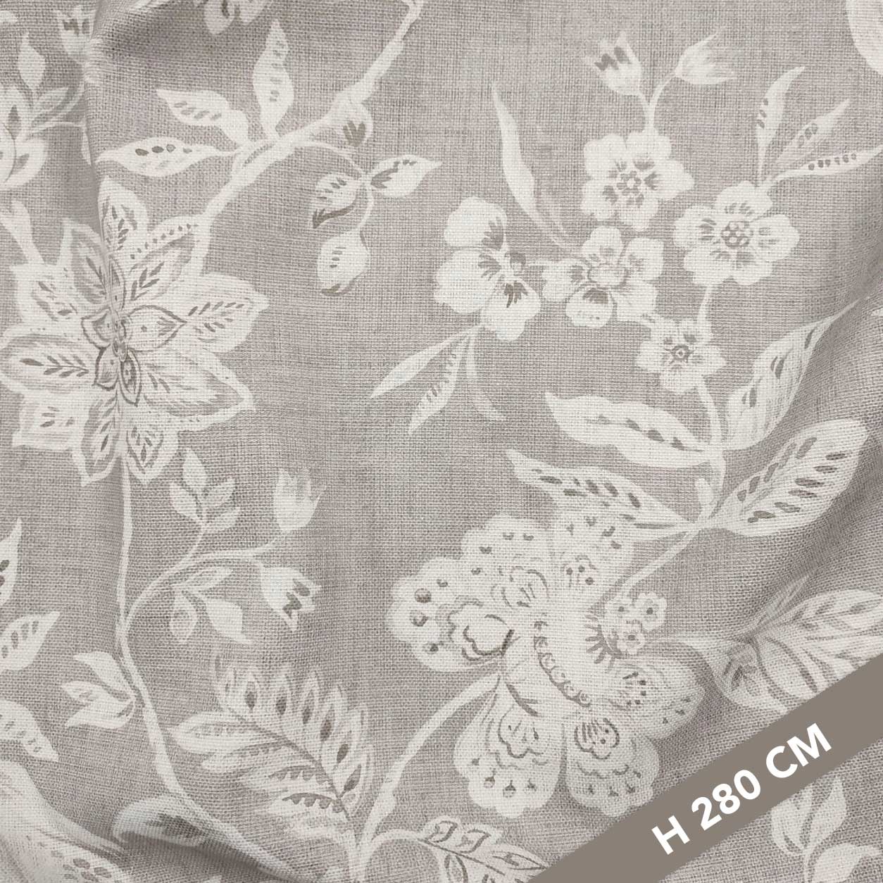 Panama Fiori Melange Grigio Image