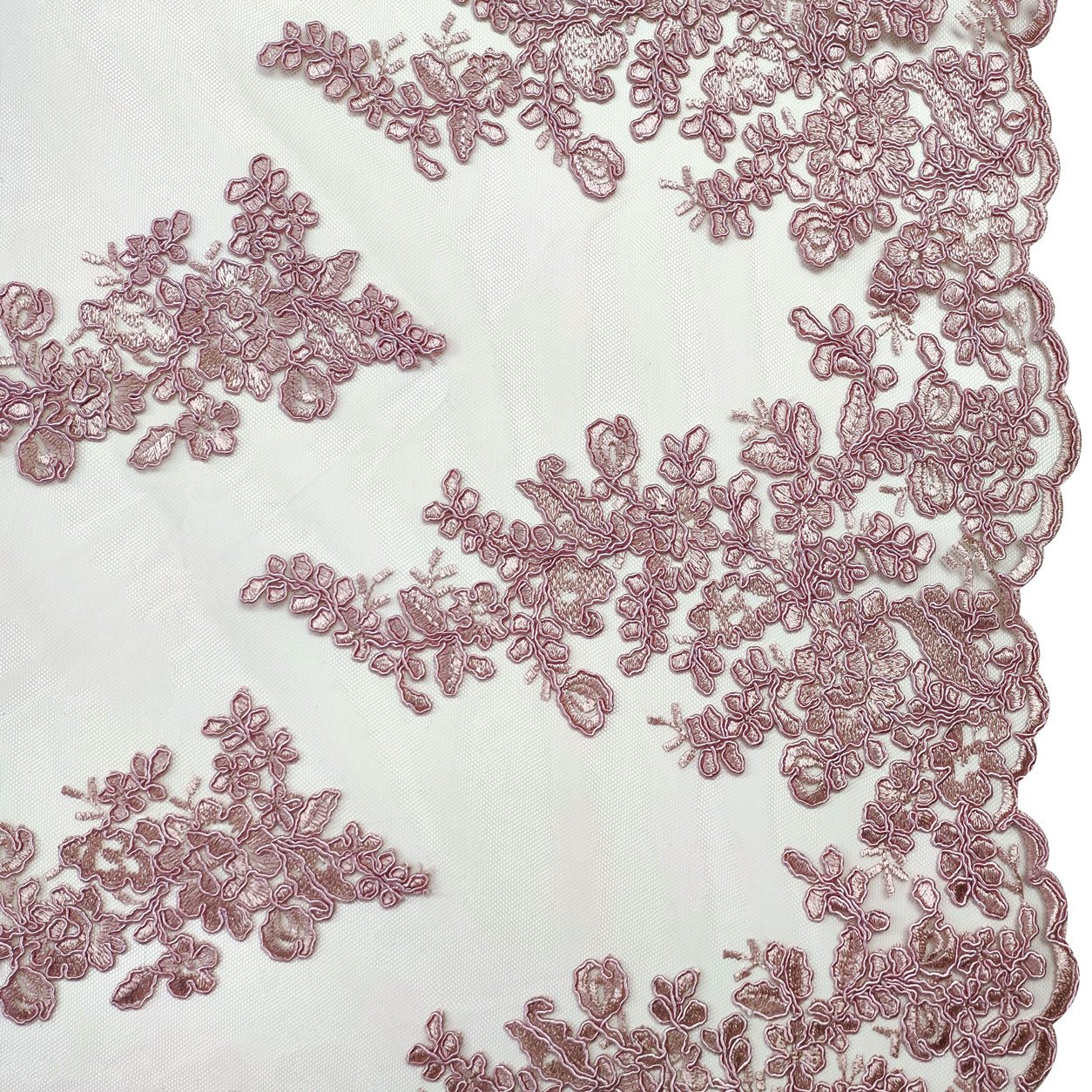 HOMSFOU Nastro in Pizzo Ricamato Beige 2 Pezzi da 22 M HOMSFOU Nastro in Pizzo Ricamato Beige 2 Pezzi da 22 M