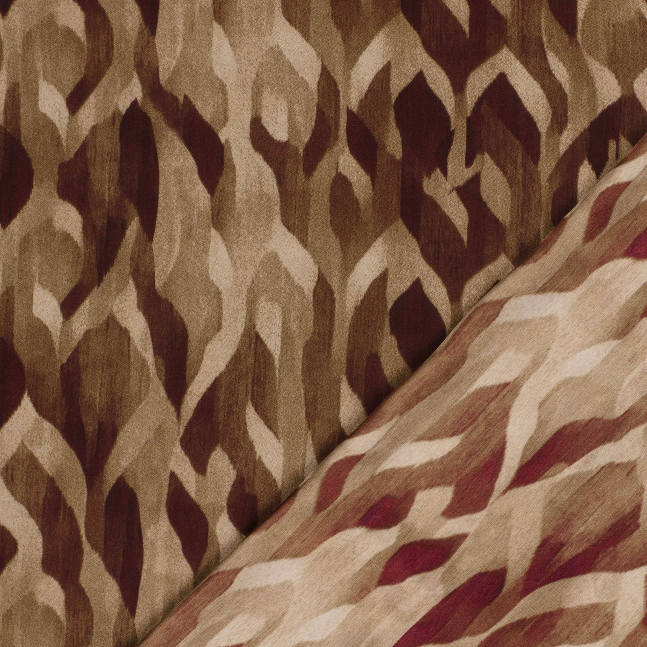 Raso Duchesse Fantasia Astratta Beige Image