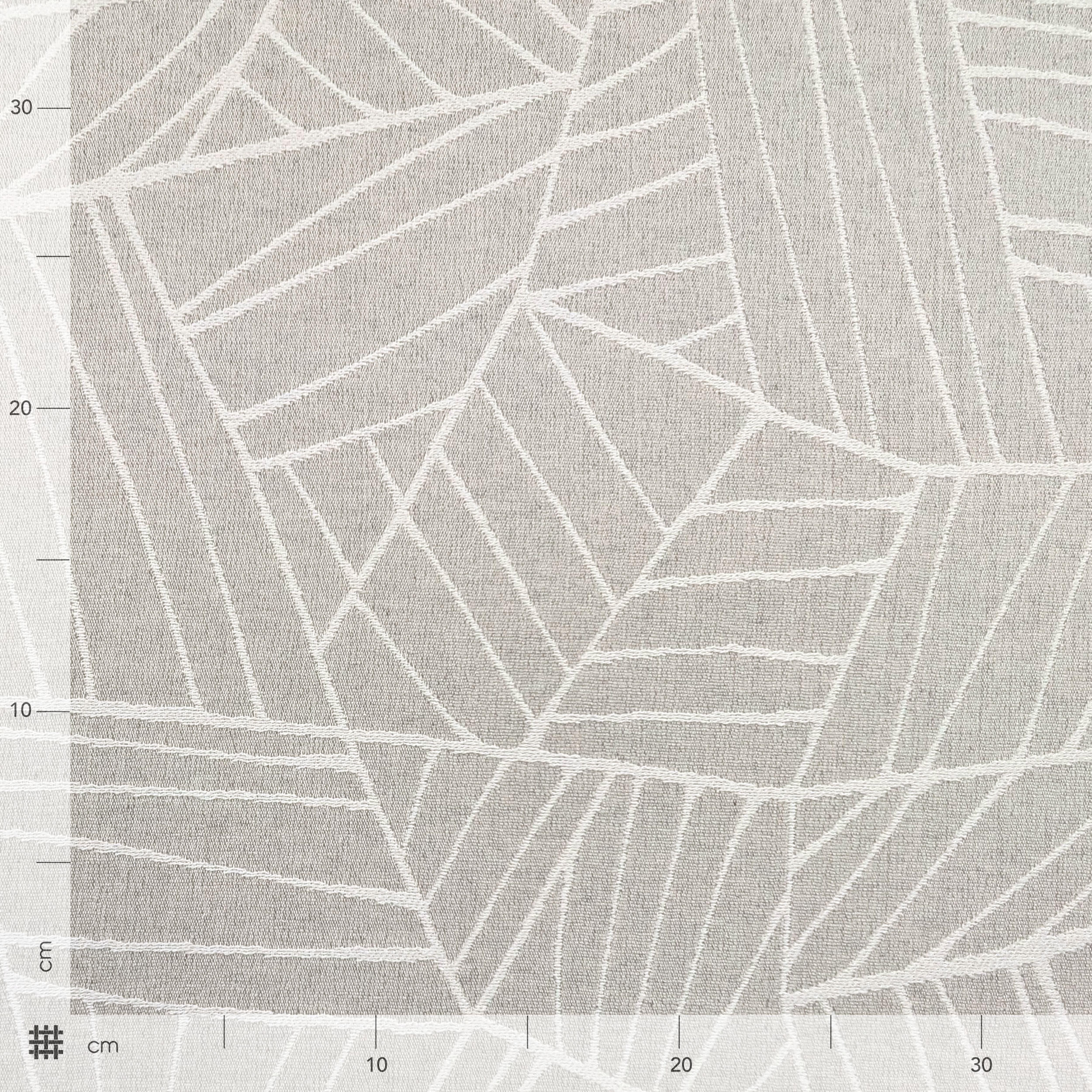 Jacquard Geometria Astratta Grigio H 280 cm Image