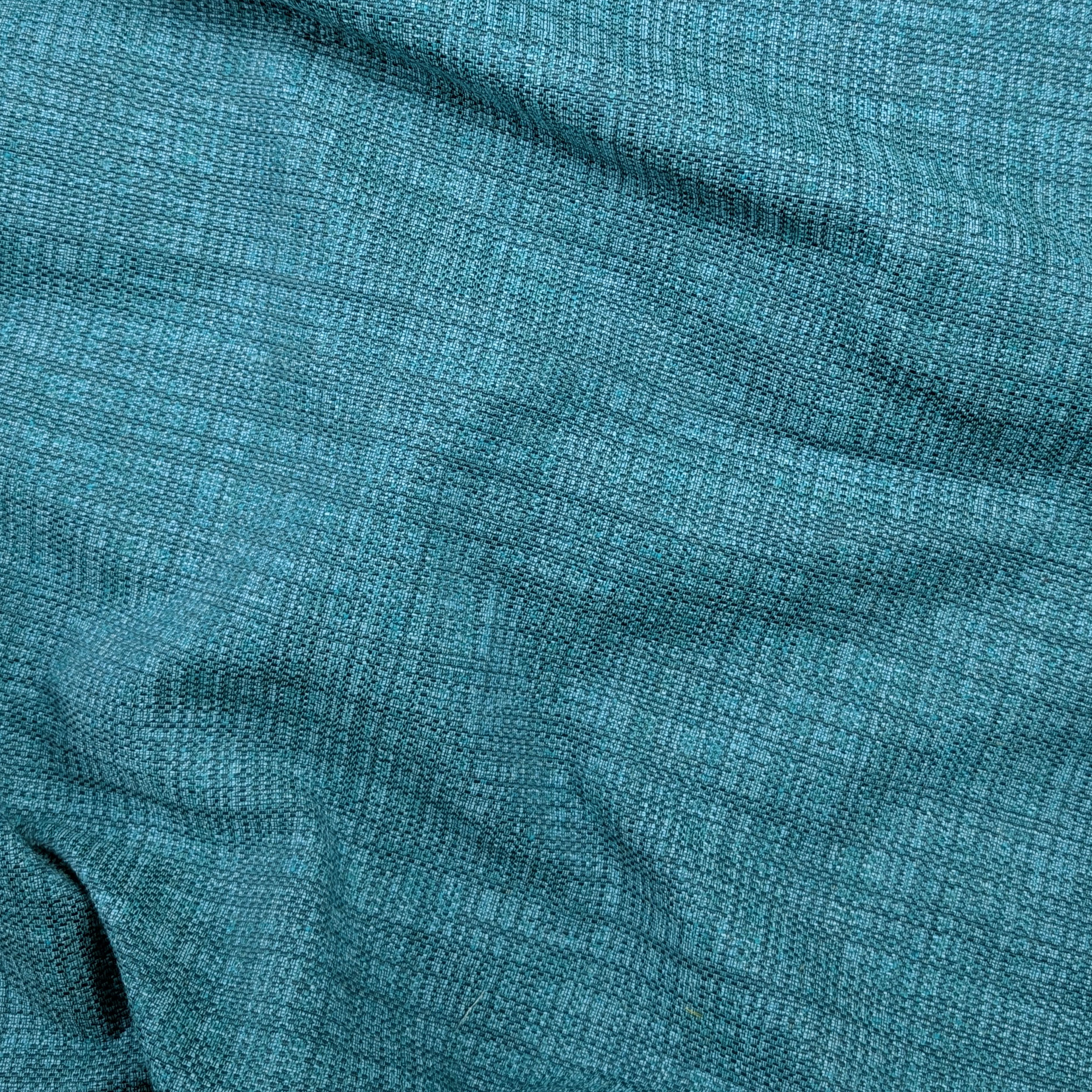 Tessuto Jacquard Melange Turchese Image