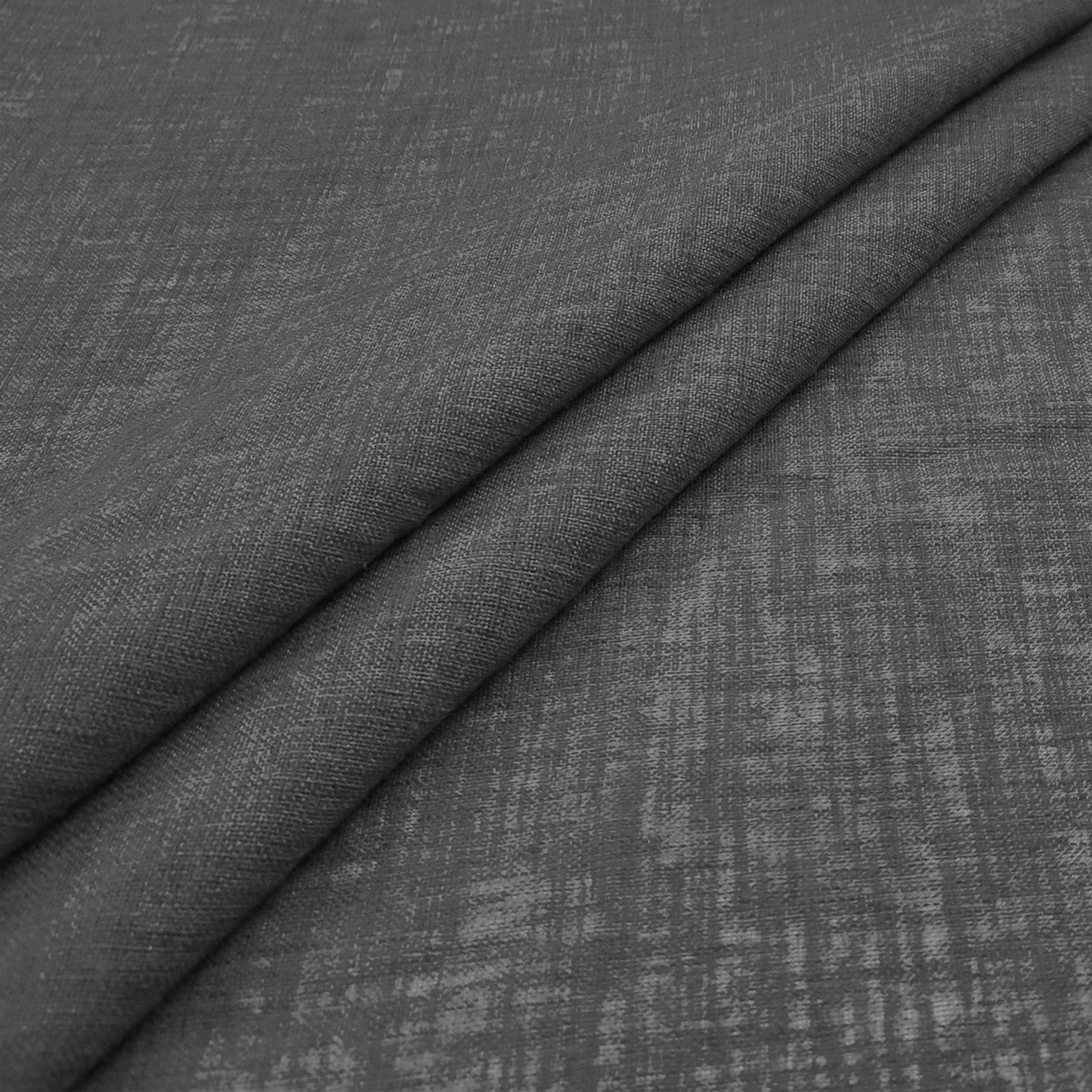 Tessuto Tenda Finto Lino Tinta Unita Grigio Image
