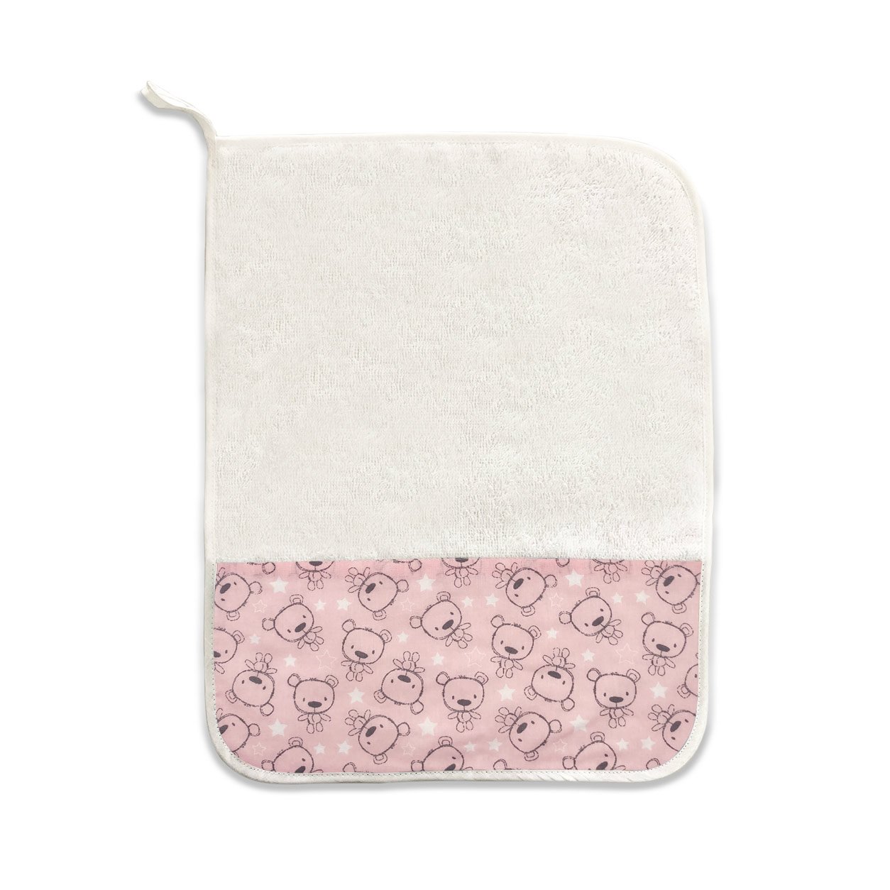 asciugamano-piccolo-orsetti-sfondo-rosaù asciugamano-piccolo-orsetti-sfondo-rosa
