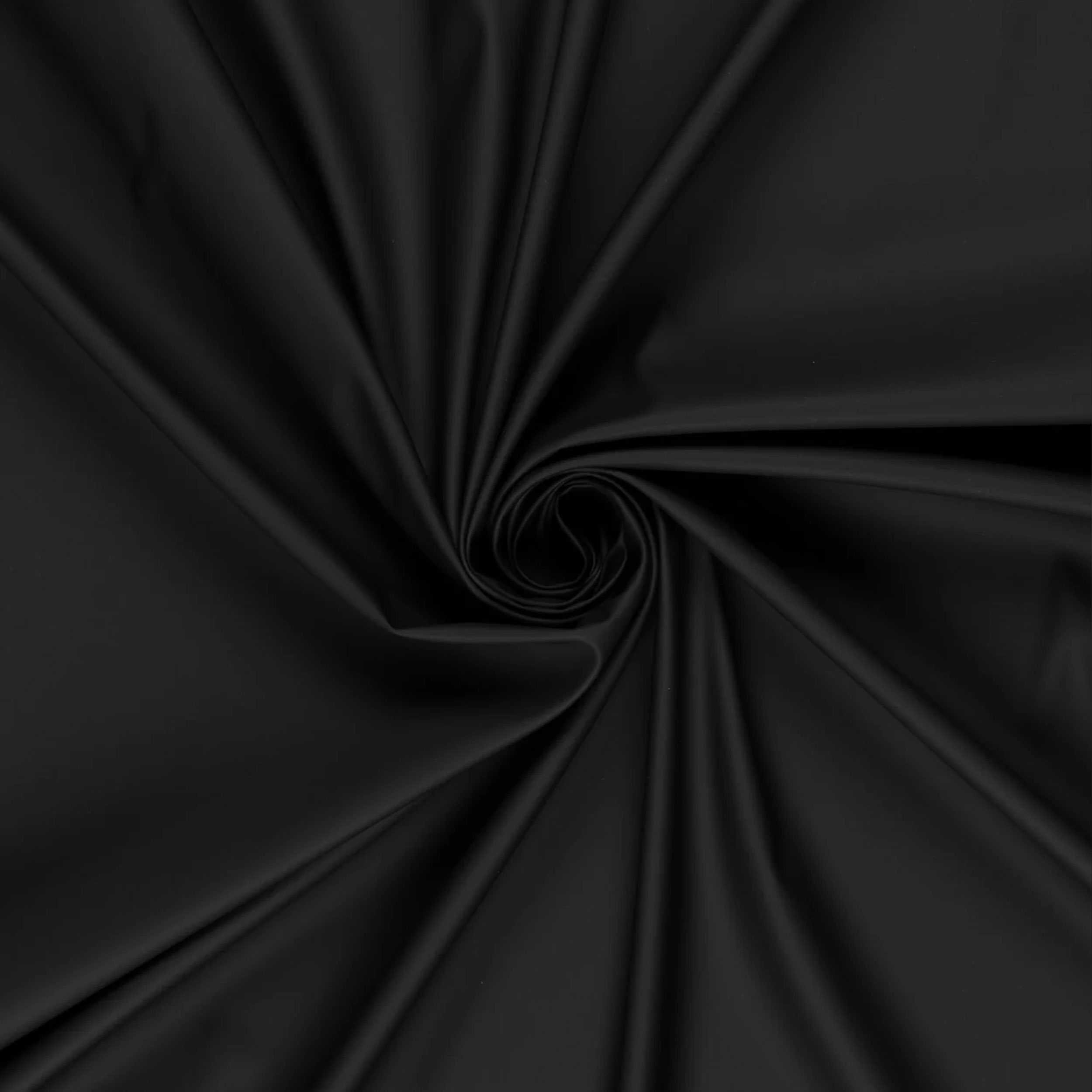 Impermeabile Tinta Unita Nero Image