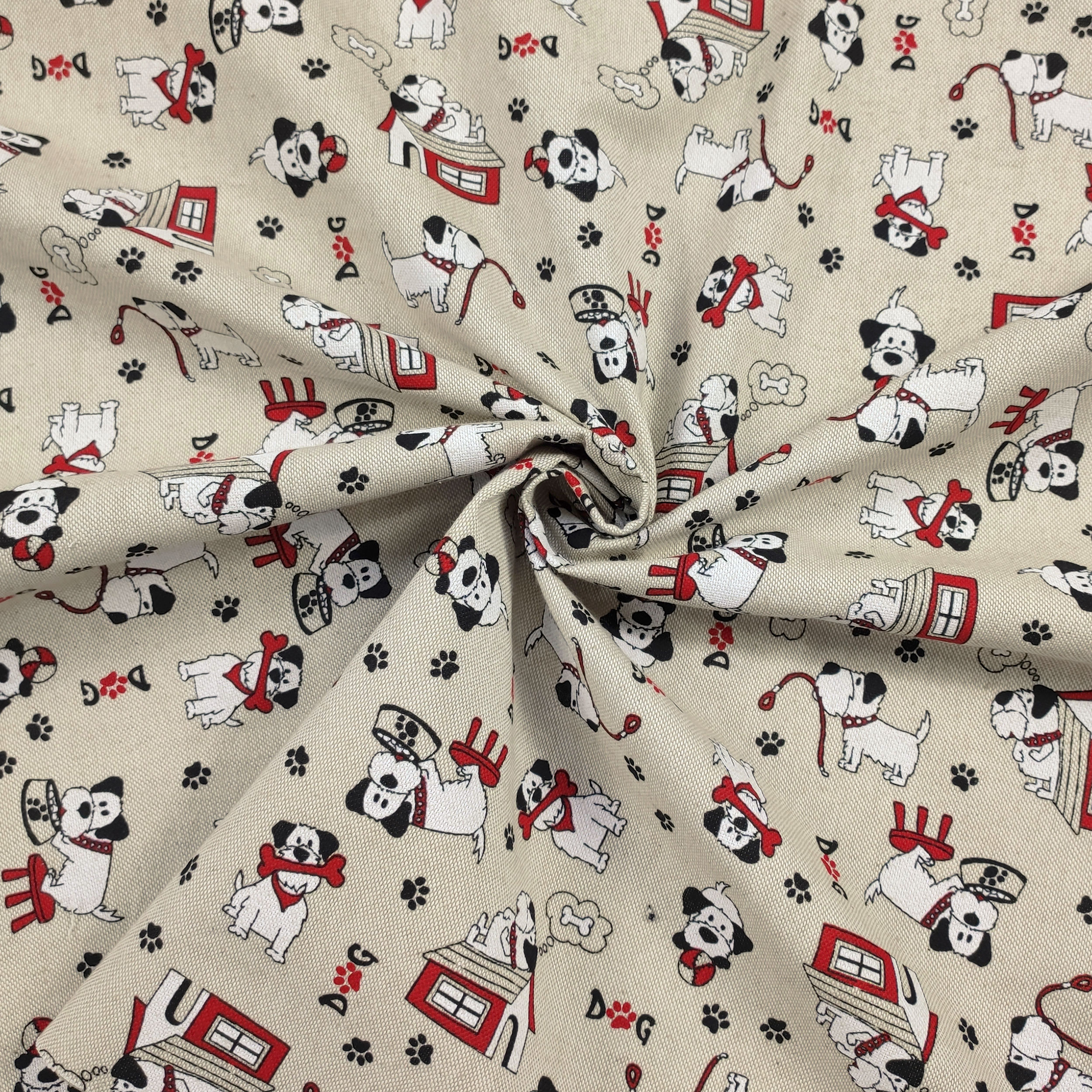 Tessuto Misto Cotone Dog Image