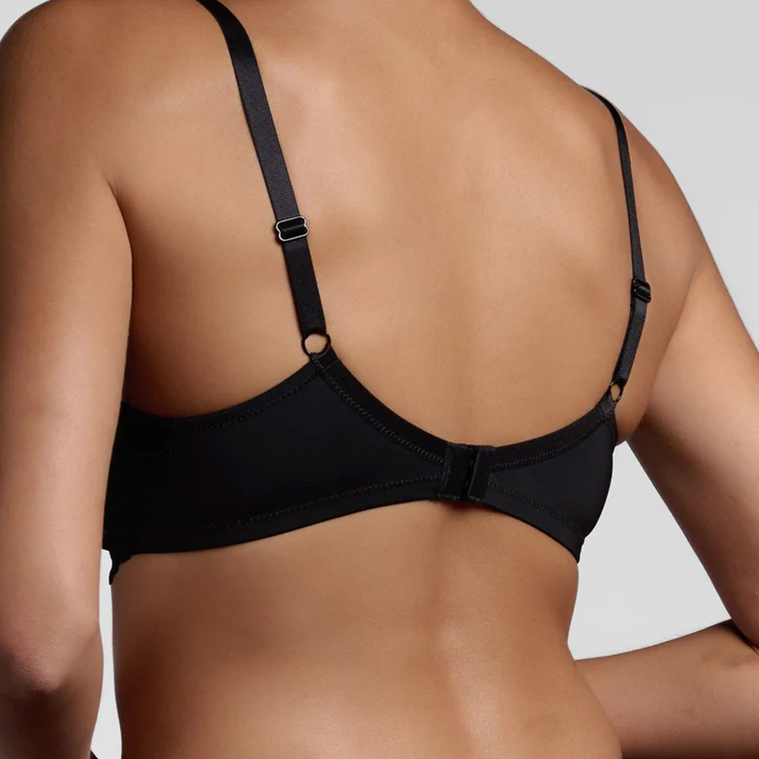 Reggiseno Balconcino Lepel con Ferretto Pizzo Nero Image