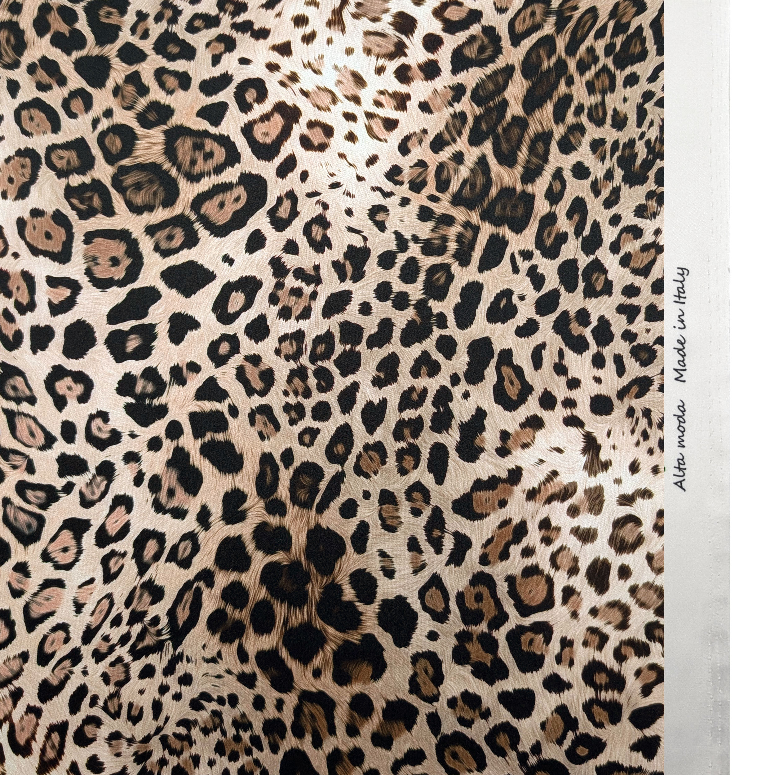 Raso Setato Alta Moda Leopardato Image