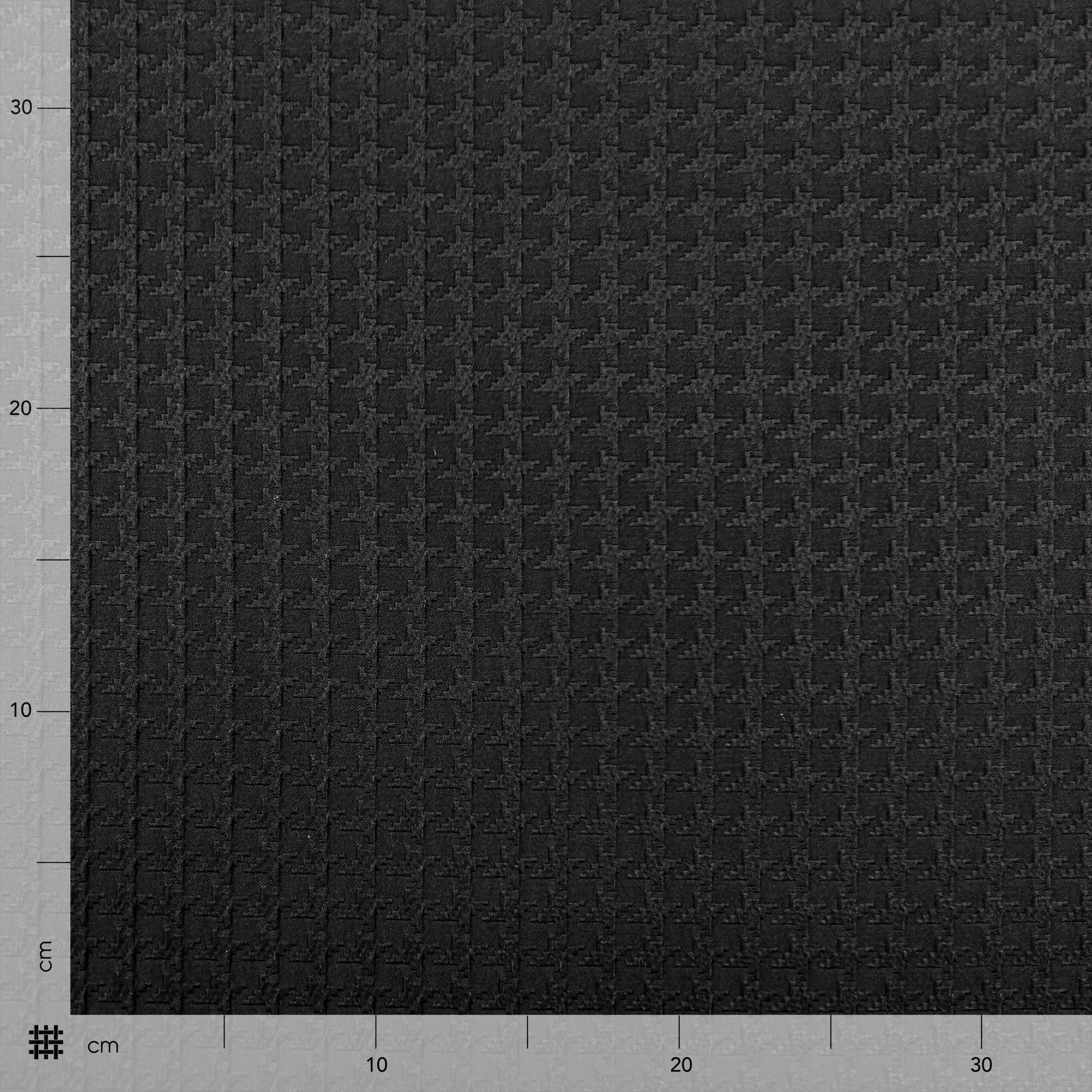 Jacquard Pied de Poule Nero Image