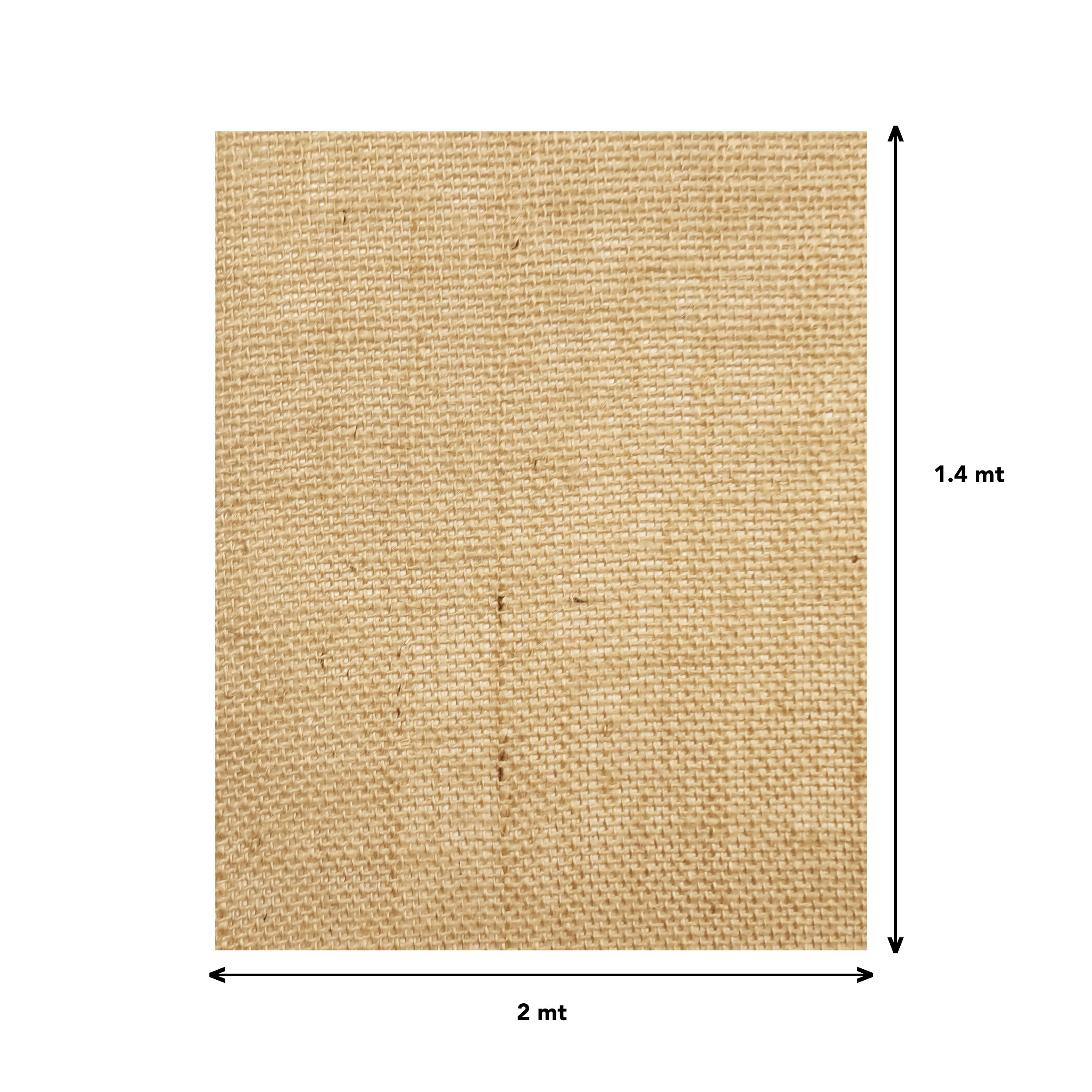 Ritaglio Juta Grezza 2x1,4 mt Image