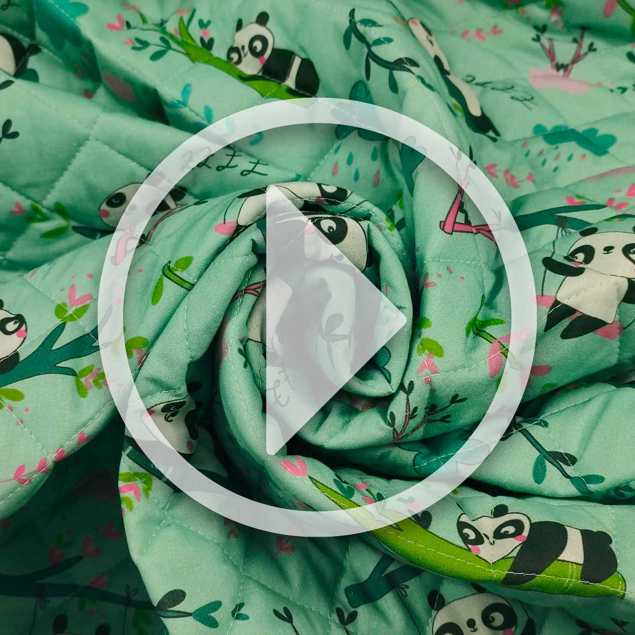 trapuntato-panda-verde-menta-video