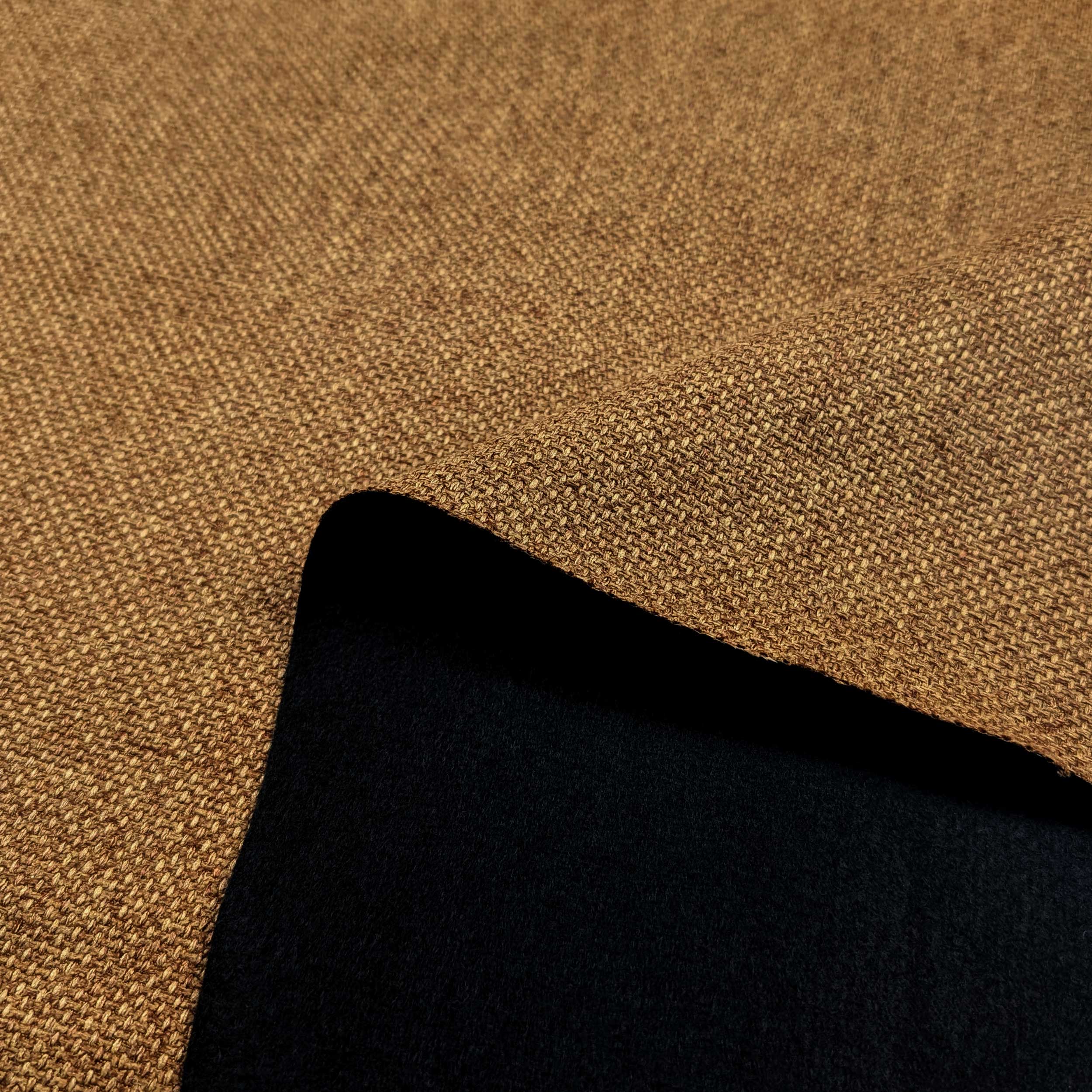 Tessuto Arredo Trama Melange Oro Image
