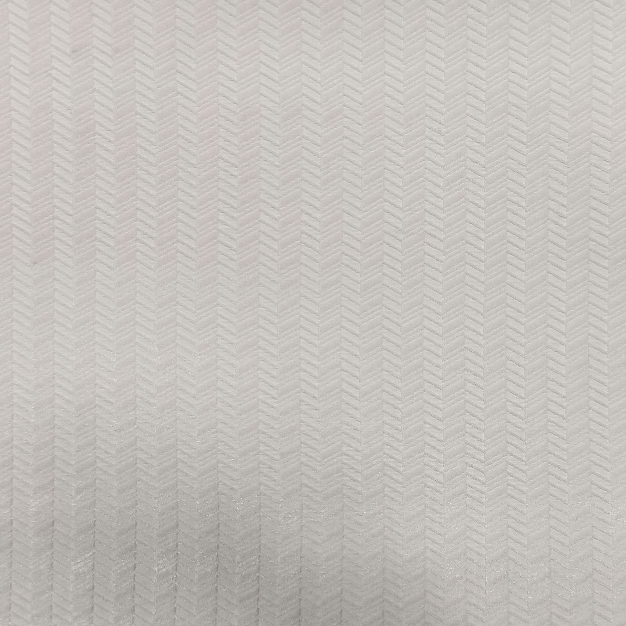 Tessuto ciniglia spigato bianco