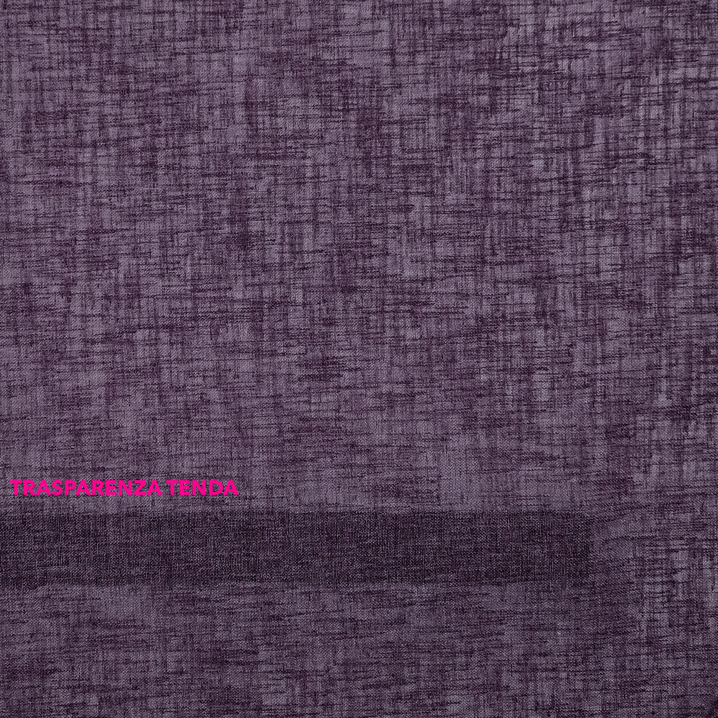 Tessuto Tenda Finto Lino Tinta Unita Viola Image