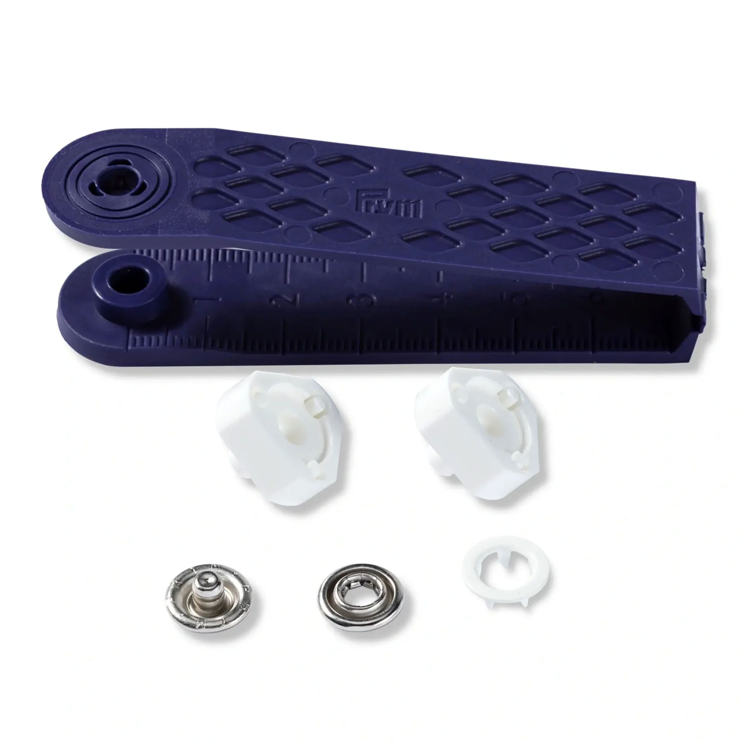 Bottoni a Pressione Prym per Jersey Bianco 10 mm
