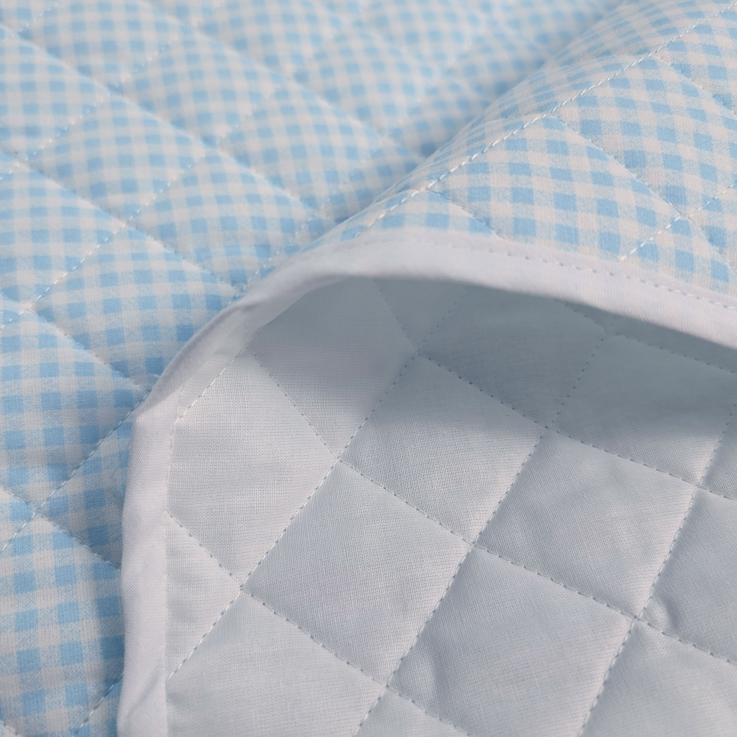 Coperta Quadretti Azzurro Image