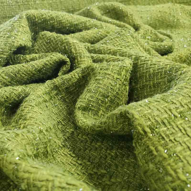 Tessuto alta moda verde