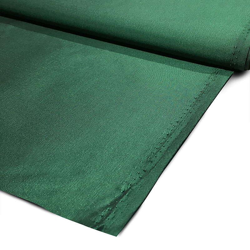 Stoffa taffeta verde scuro