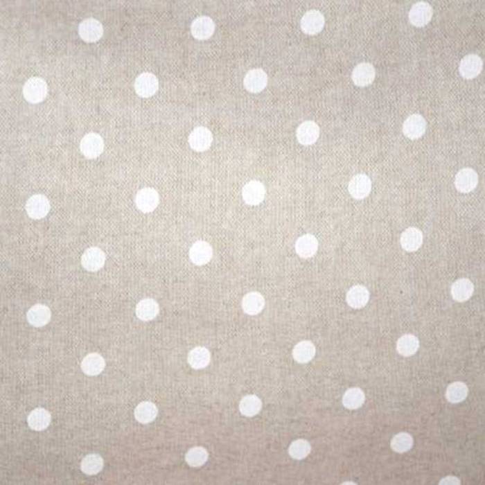 Tela-Cerata-Puro-Cotone-Resinato-Antimacchia-Beige-Pois