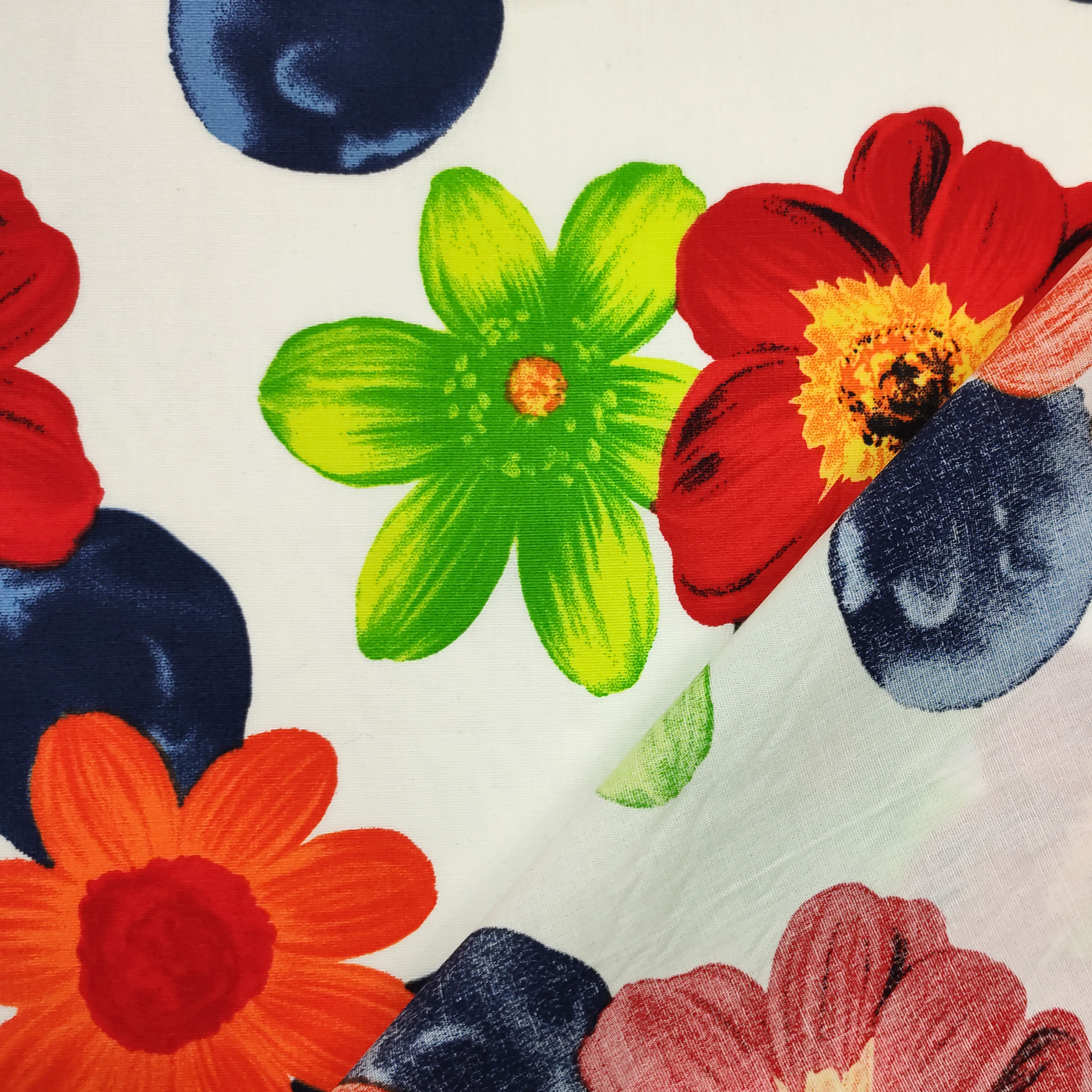 Set Tessuti Di Cotone Per Cucito - Waffle, Tinta Unita E Design Fiori - 100% Cotone Per Progetti Fai Da Te - Foto 10