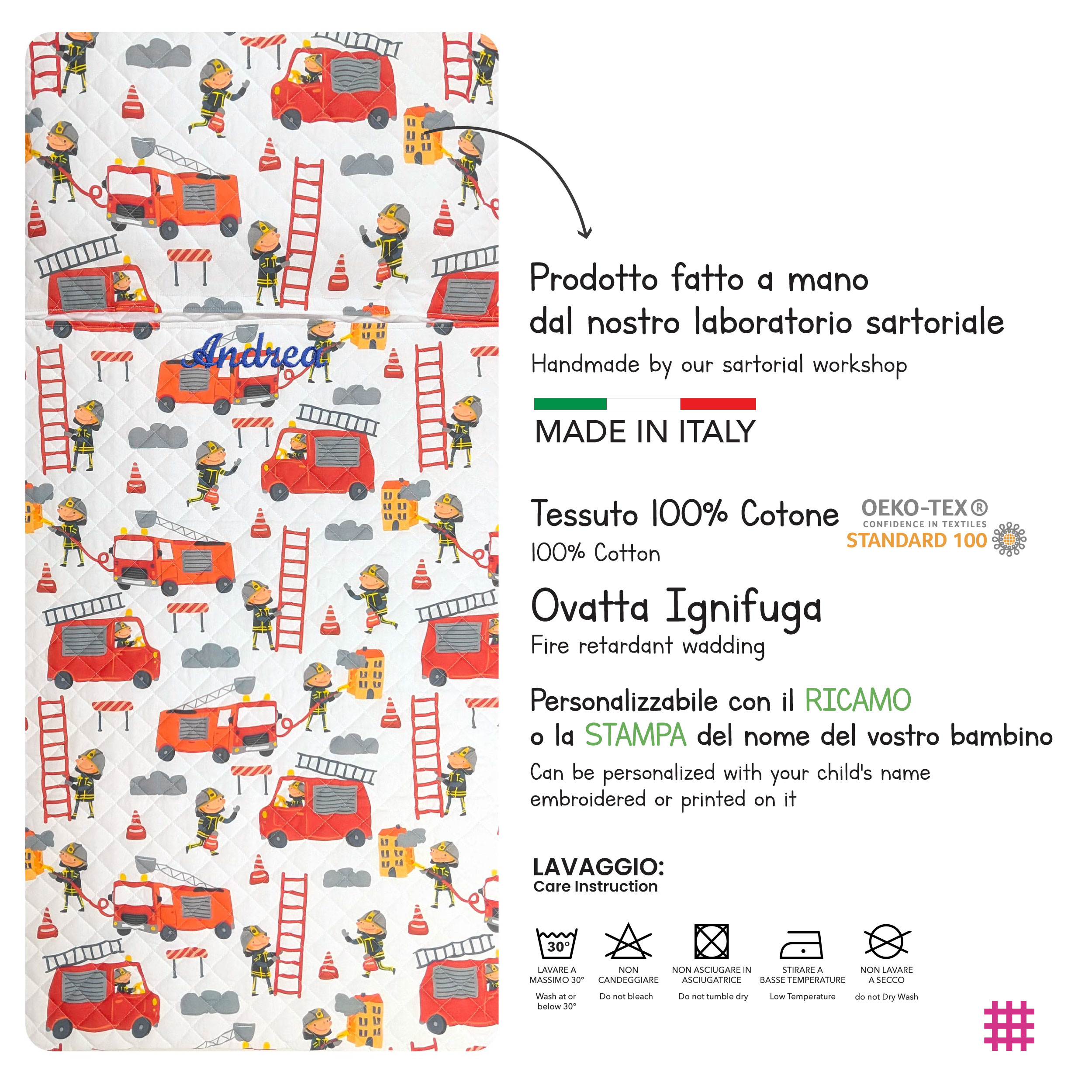 Sacco Nanna Pompieri Image