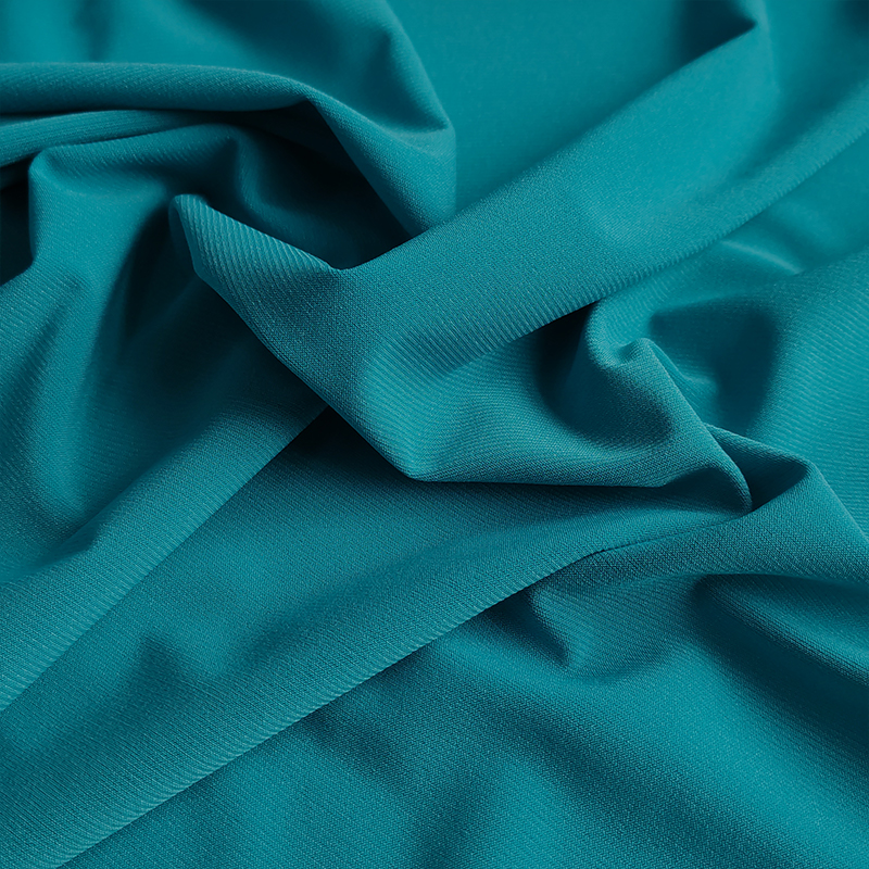 Jersey Tinta Unita Lux Verde Petrolio