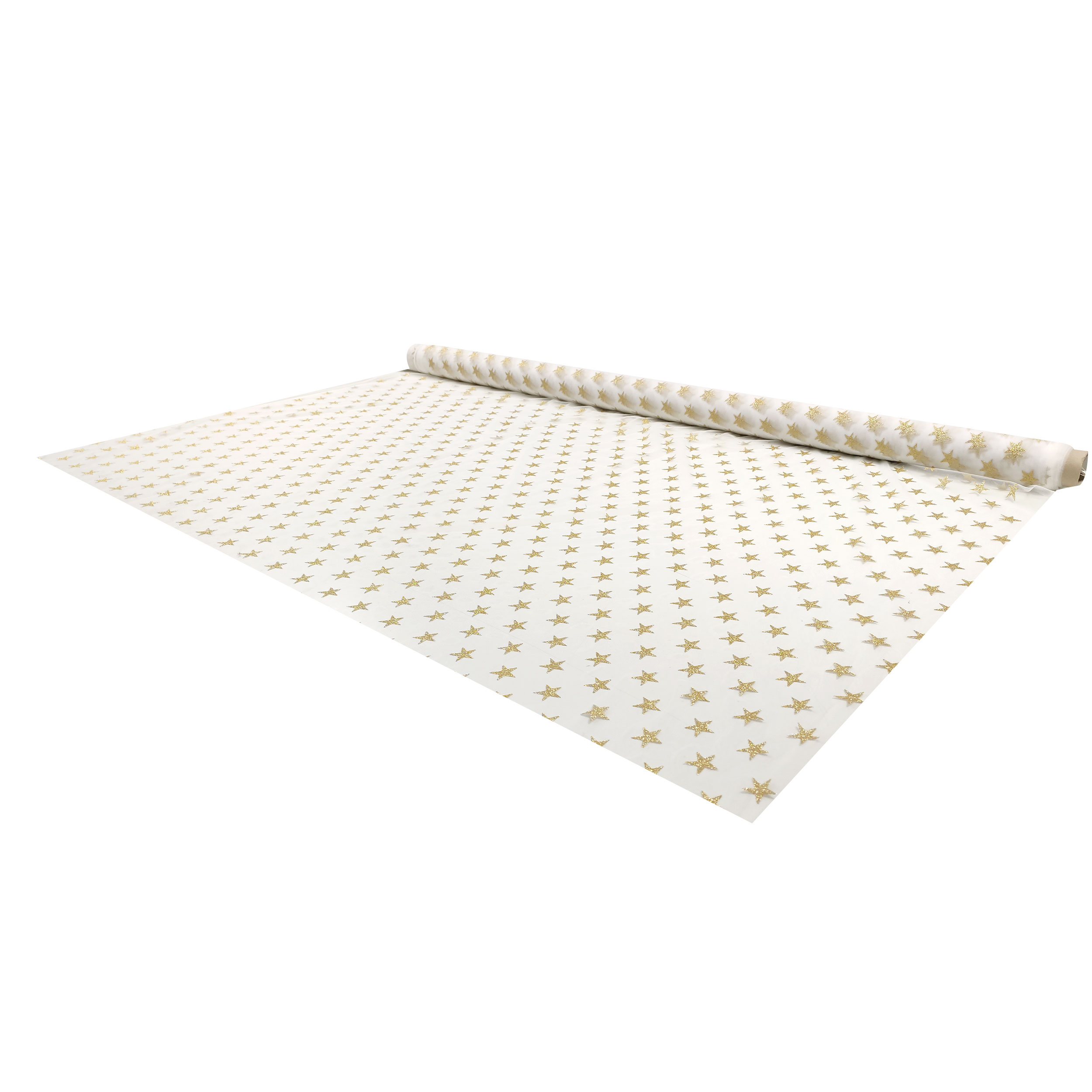 Tulle Stelle Lurex in Oro  