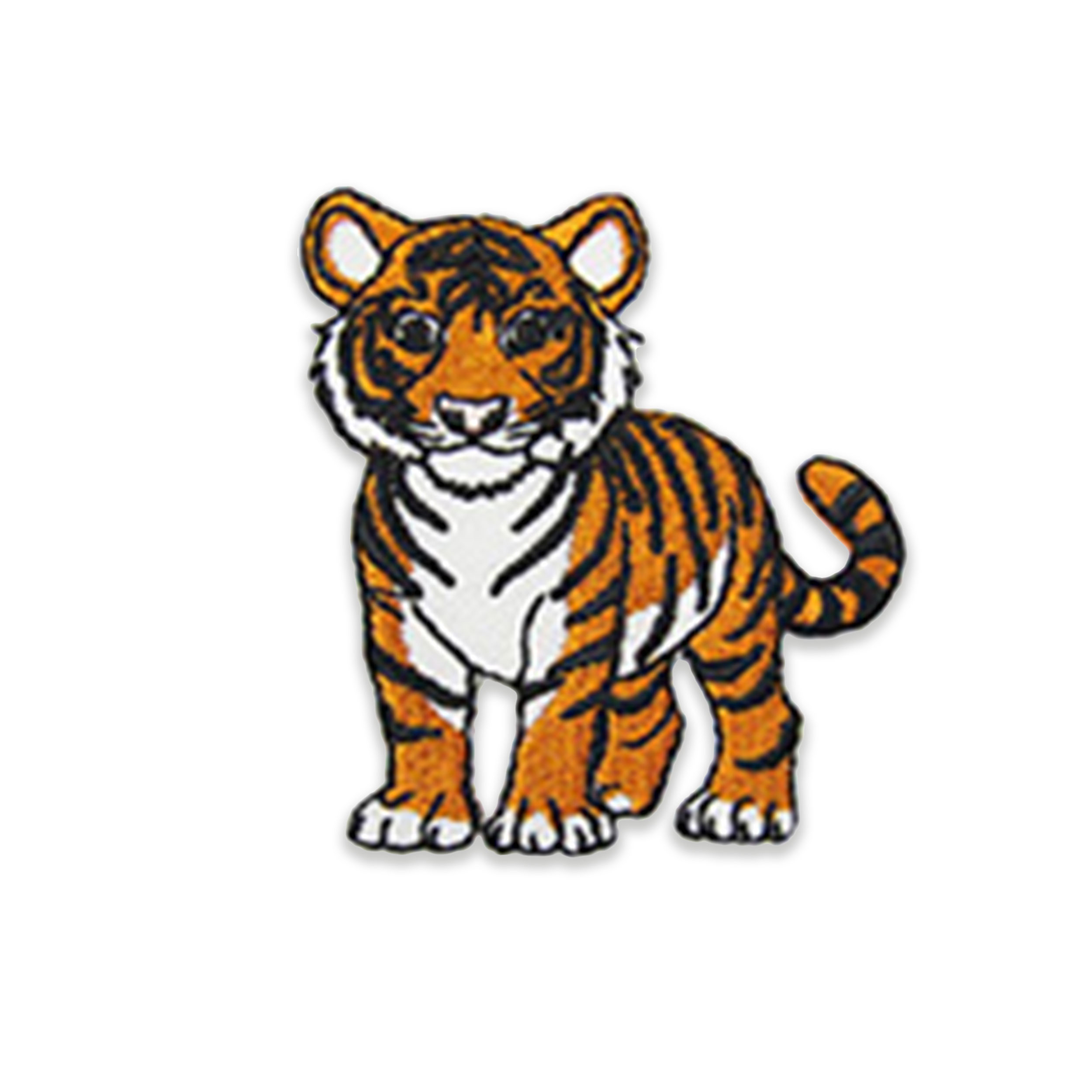 Applicazione Termoadesiva Tigre Image