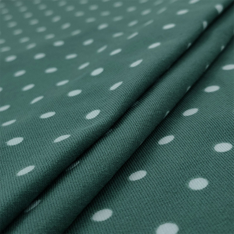 Jersey Pois Piccoli Verde