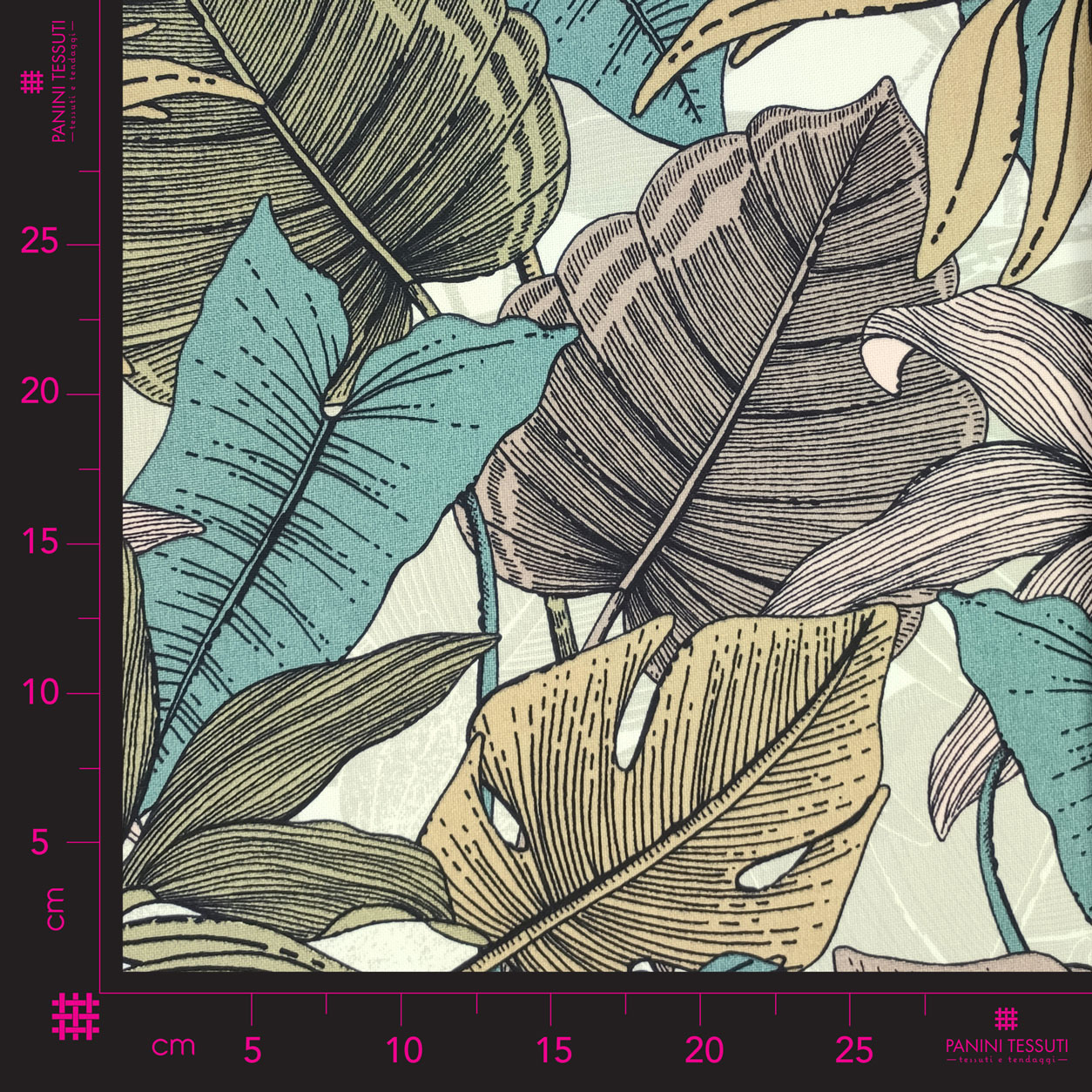 MitoVilla Tenda Da Doccia Bohémien Con Foglie Tropicali E Fiori Colorati - Tessuto Poliestere 183x183 Cm Con 12 Ganci - 5
