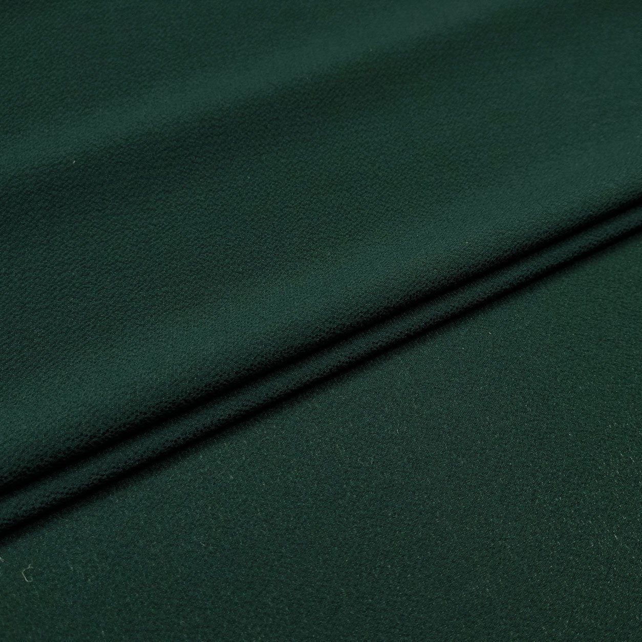 Tessuto Crepe Verde Scuro