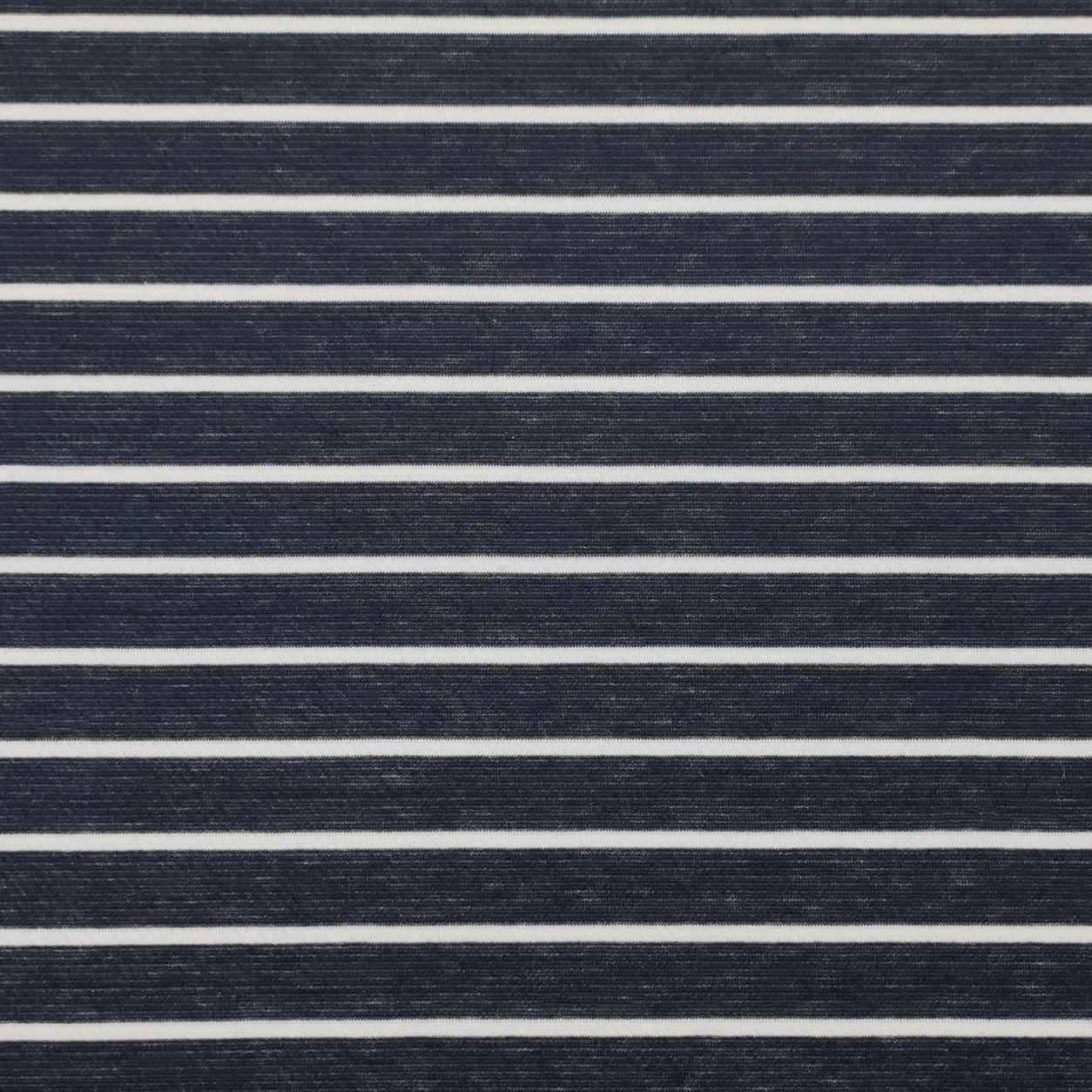 Maglina in cotone elasticizzata blu righe bianche
